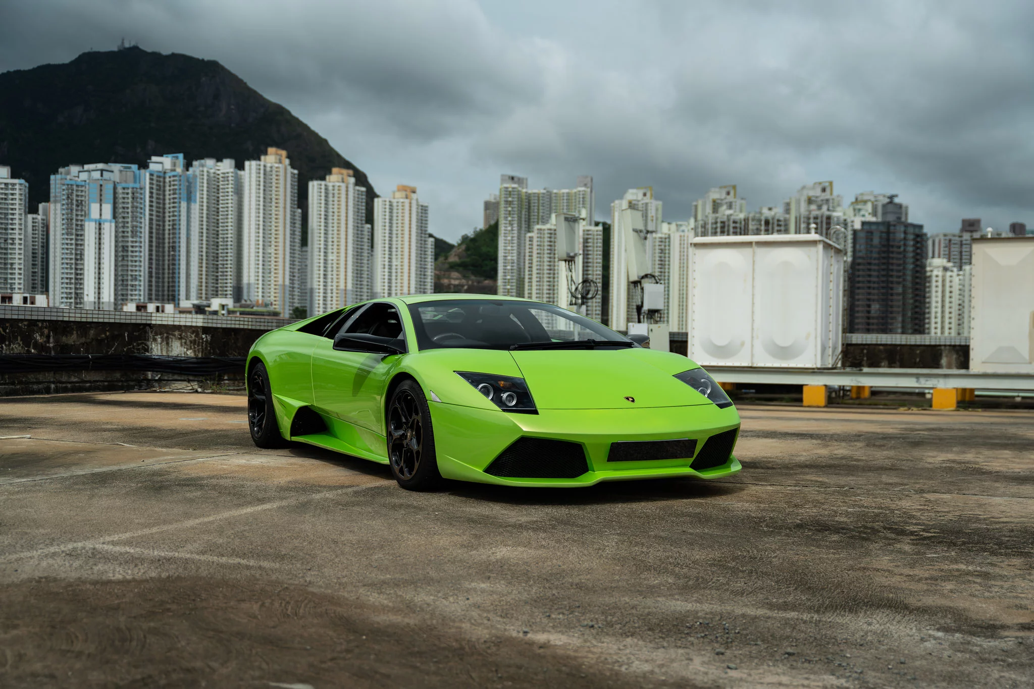 Verde Ithaca Lamborghini Murciélago