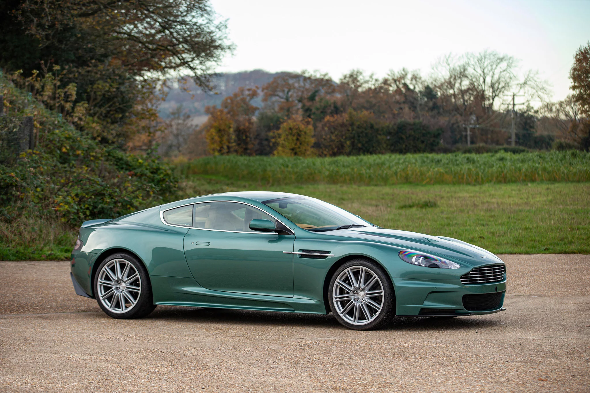 Almond Green Aston Martin DBS