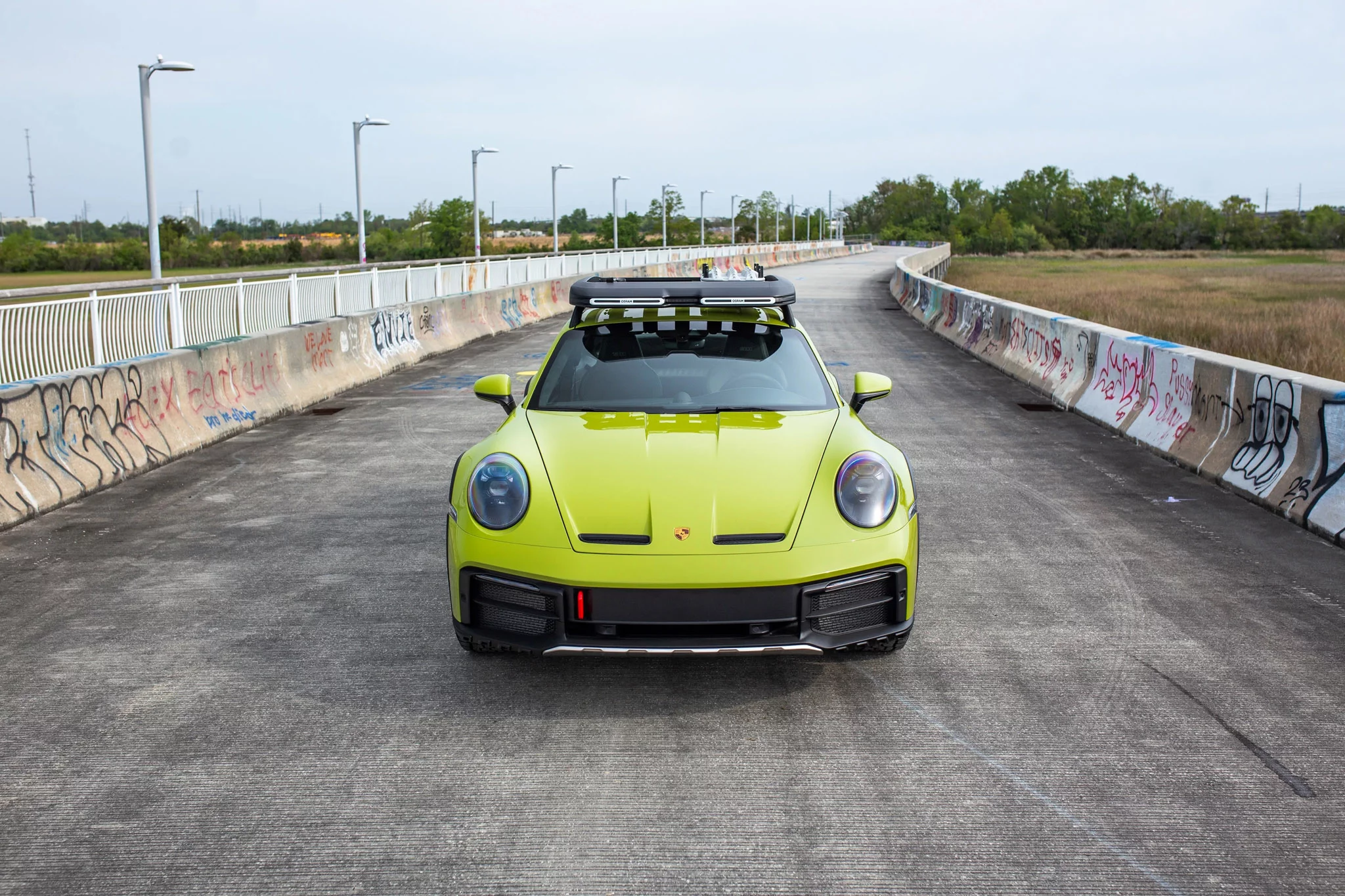 Linden Green Porsche 911 Dakar