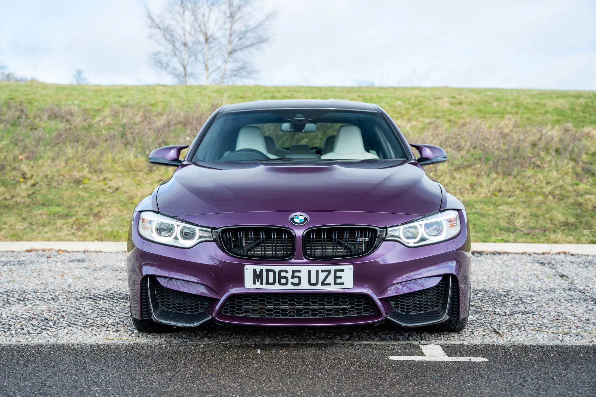 Purple Silk BMW M3