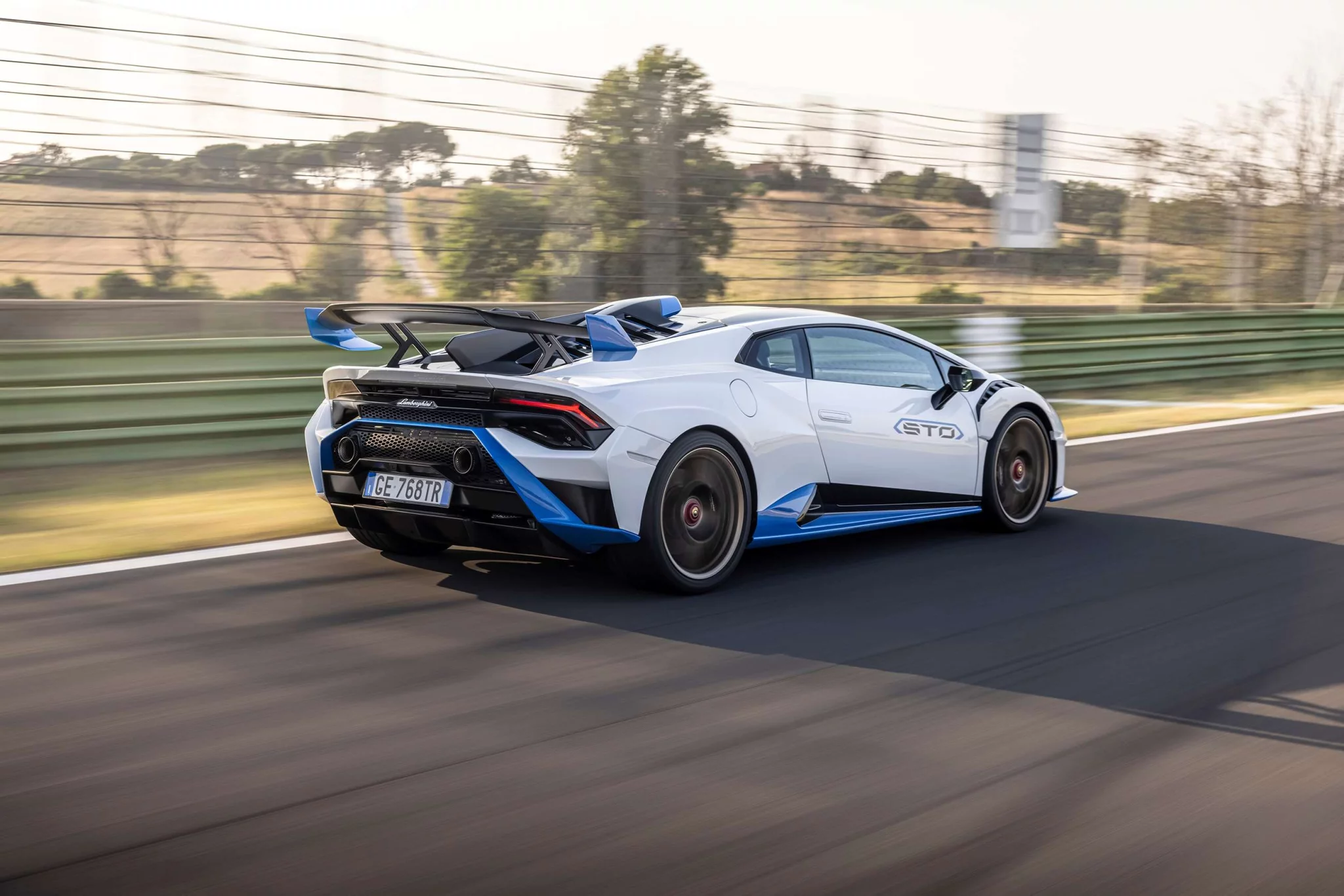Bianco Asopo Lamborghini Huracán
