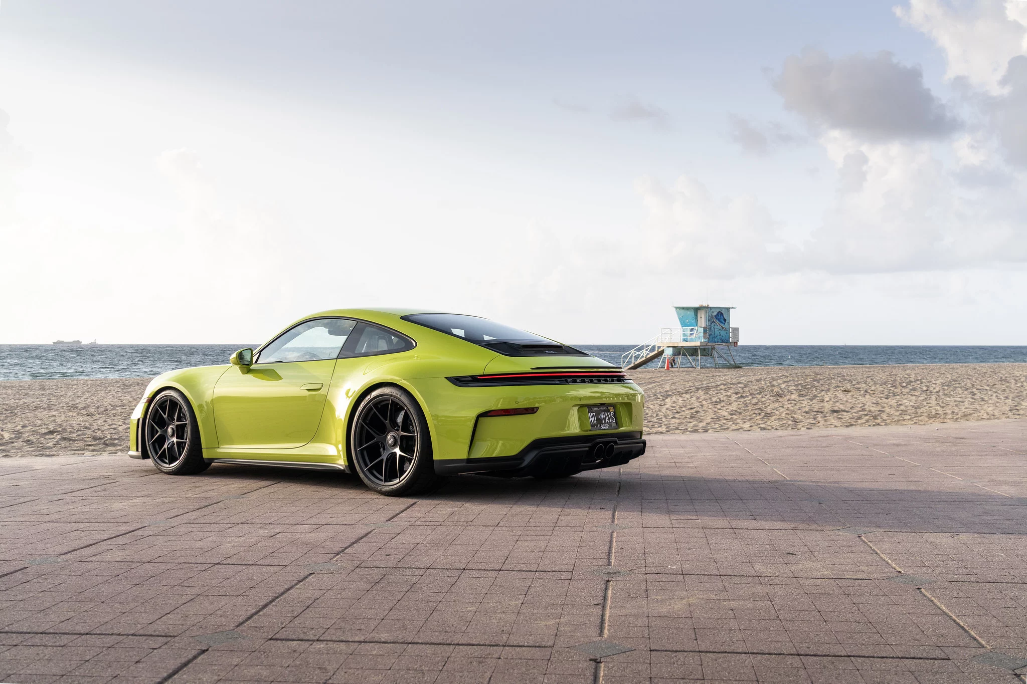 Light Green Porsche 911 GT3