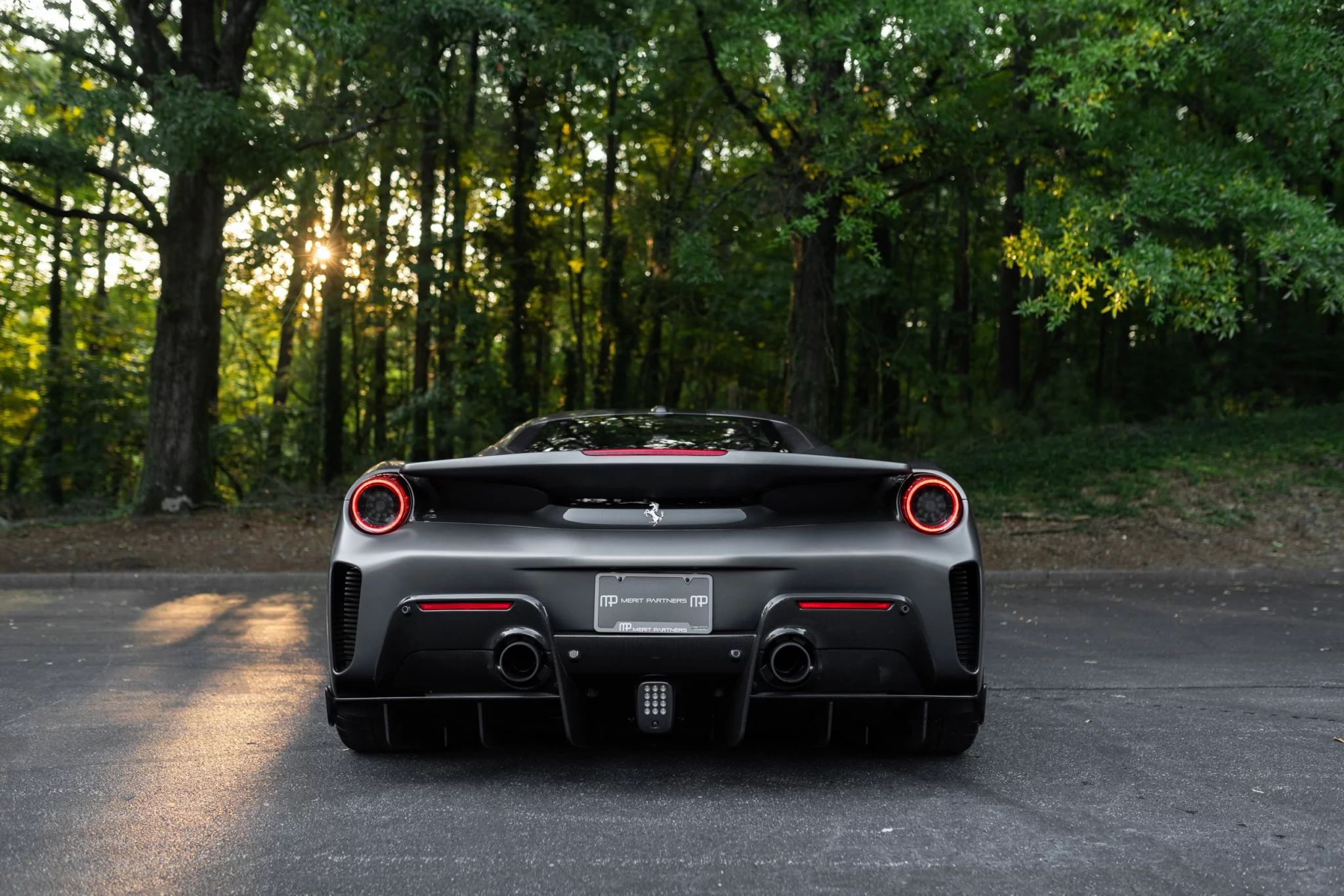 Grigio Silverstone Opaco Ferrari 488