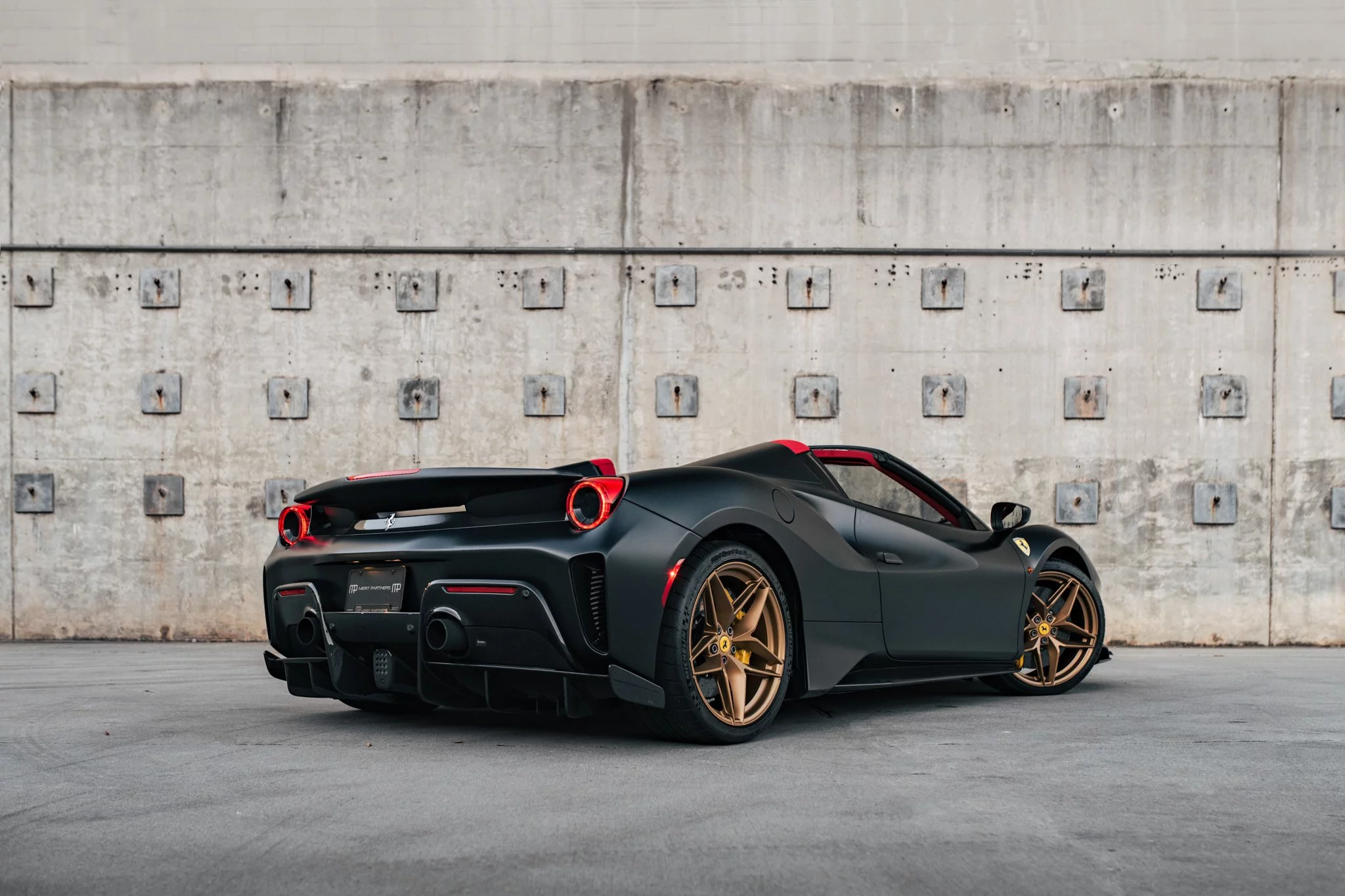 Nero DS Opaco Ferrari 488