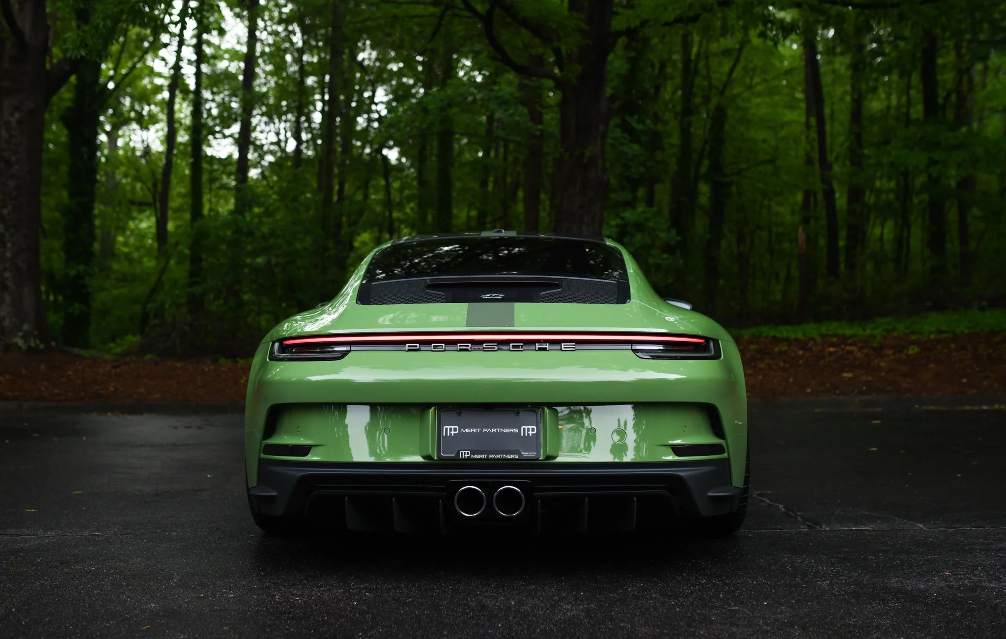 Olive Green Porsche 911 GT3