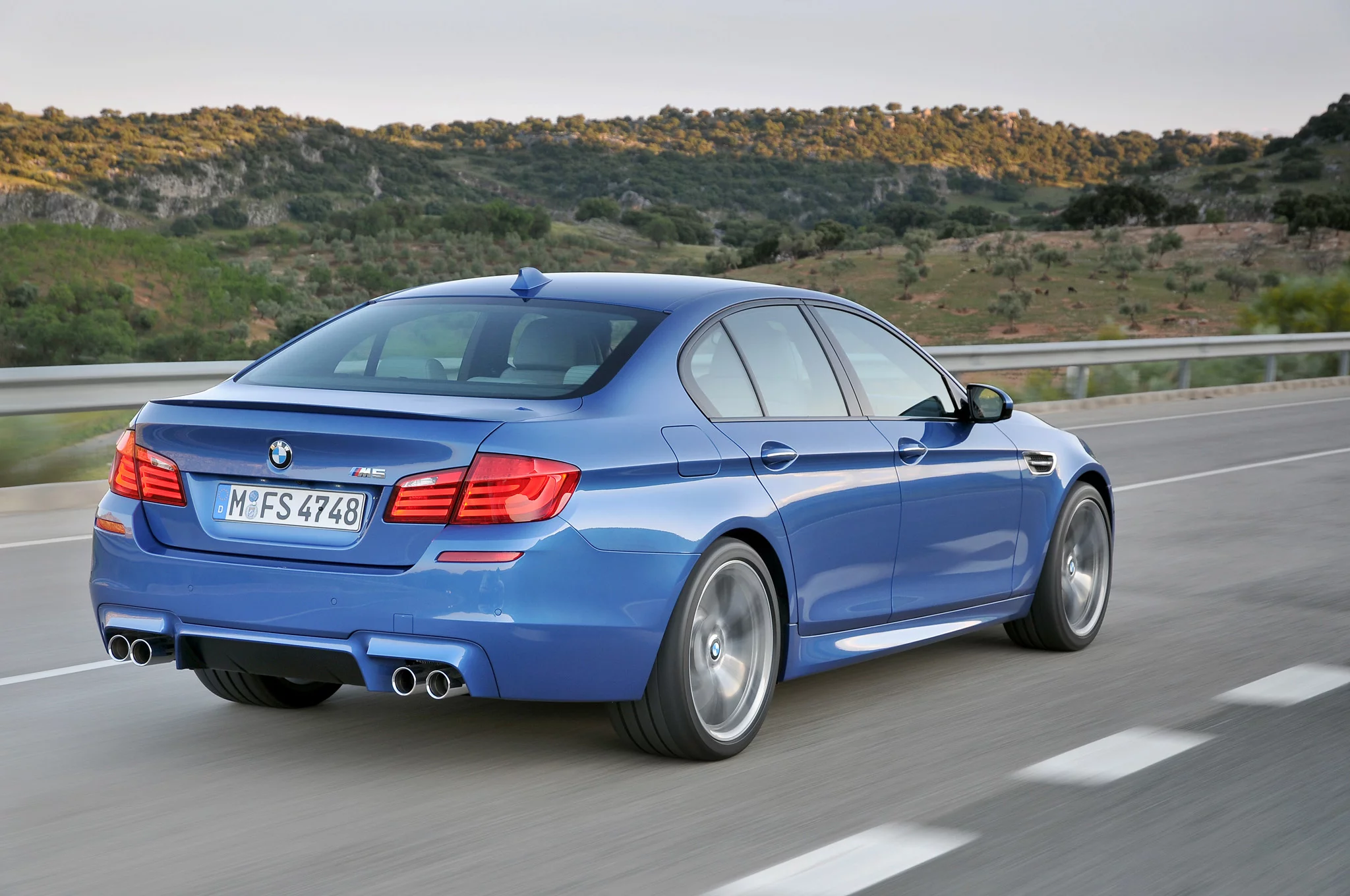 Monte Carlo Blue BMW M5