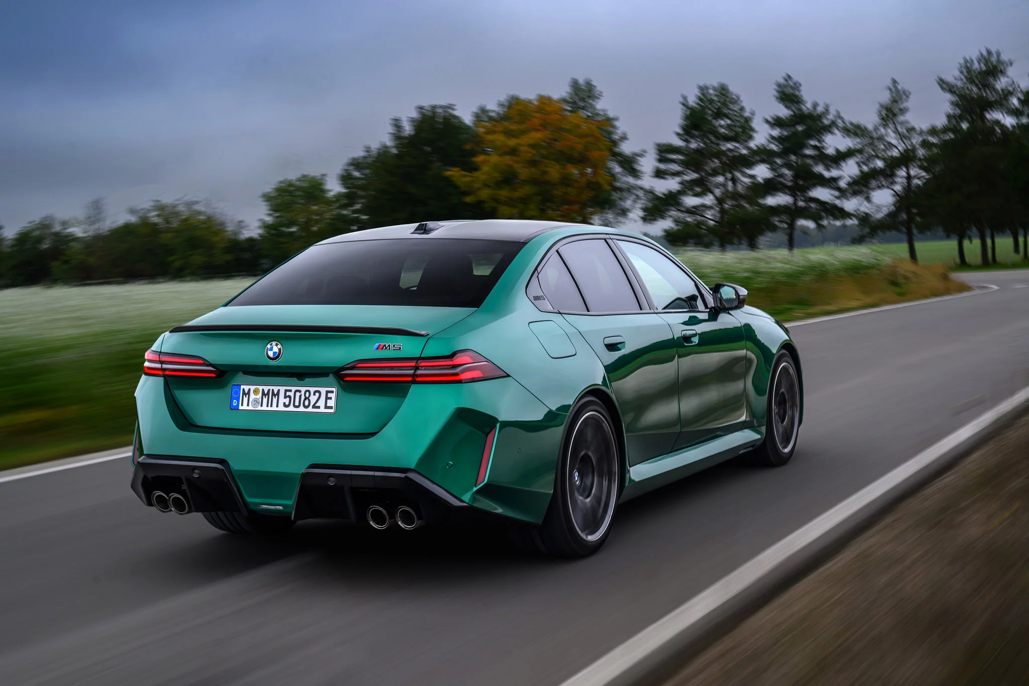 Isle of Man Green BMW M5