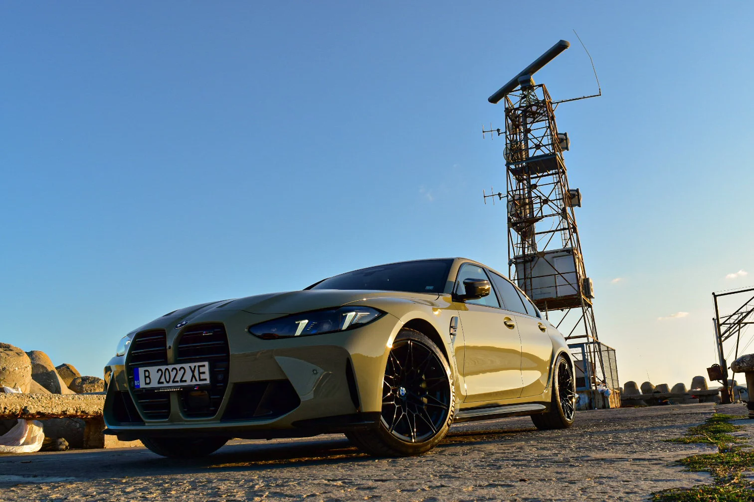 Stone Grey BMW M3