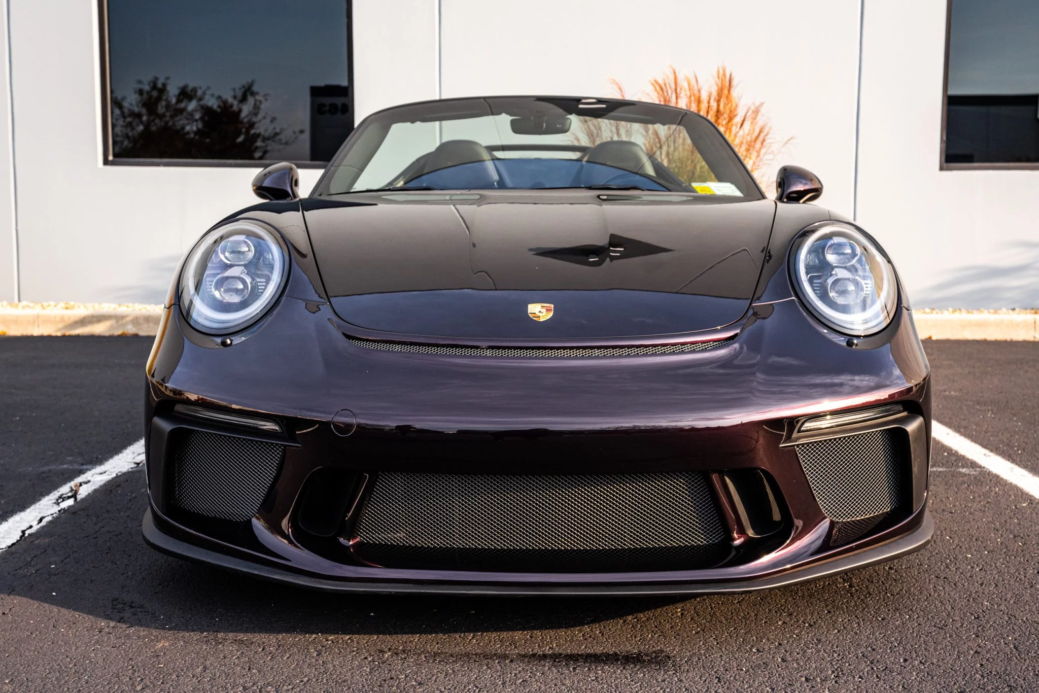Amethyst Metallic Porsche 911 Speedster