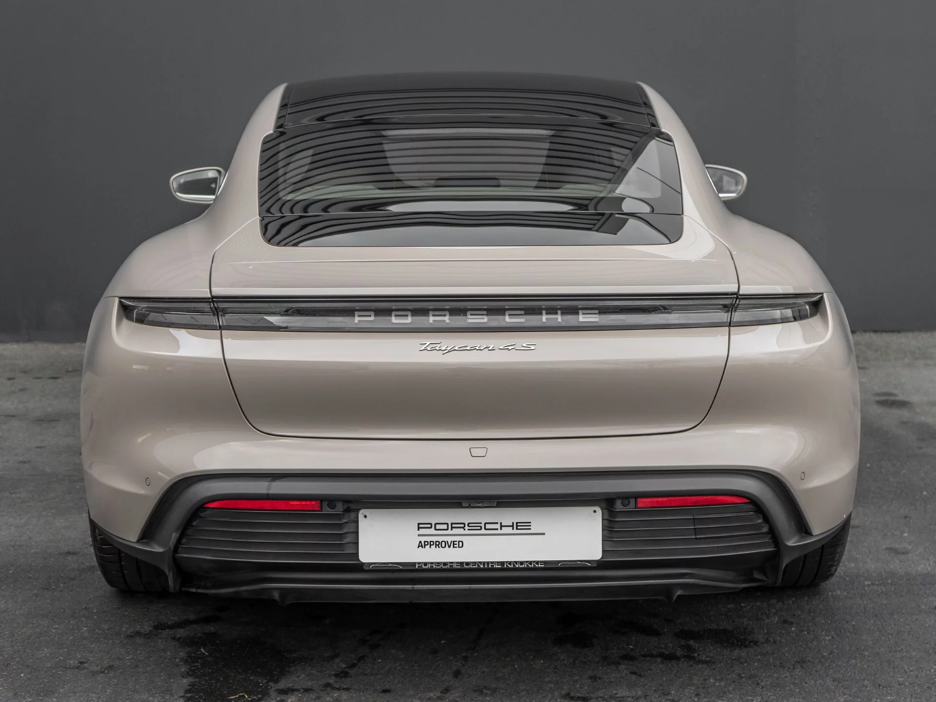 Coffee Beige Porsche Taycan