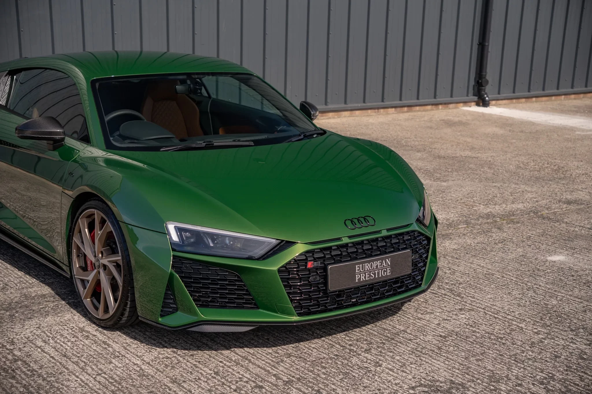 Sonoma Green Audi R8