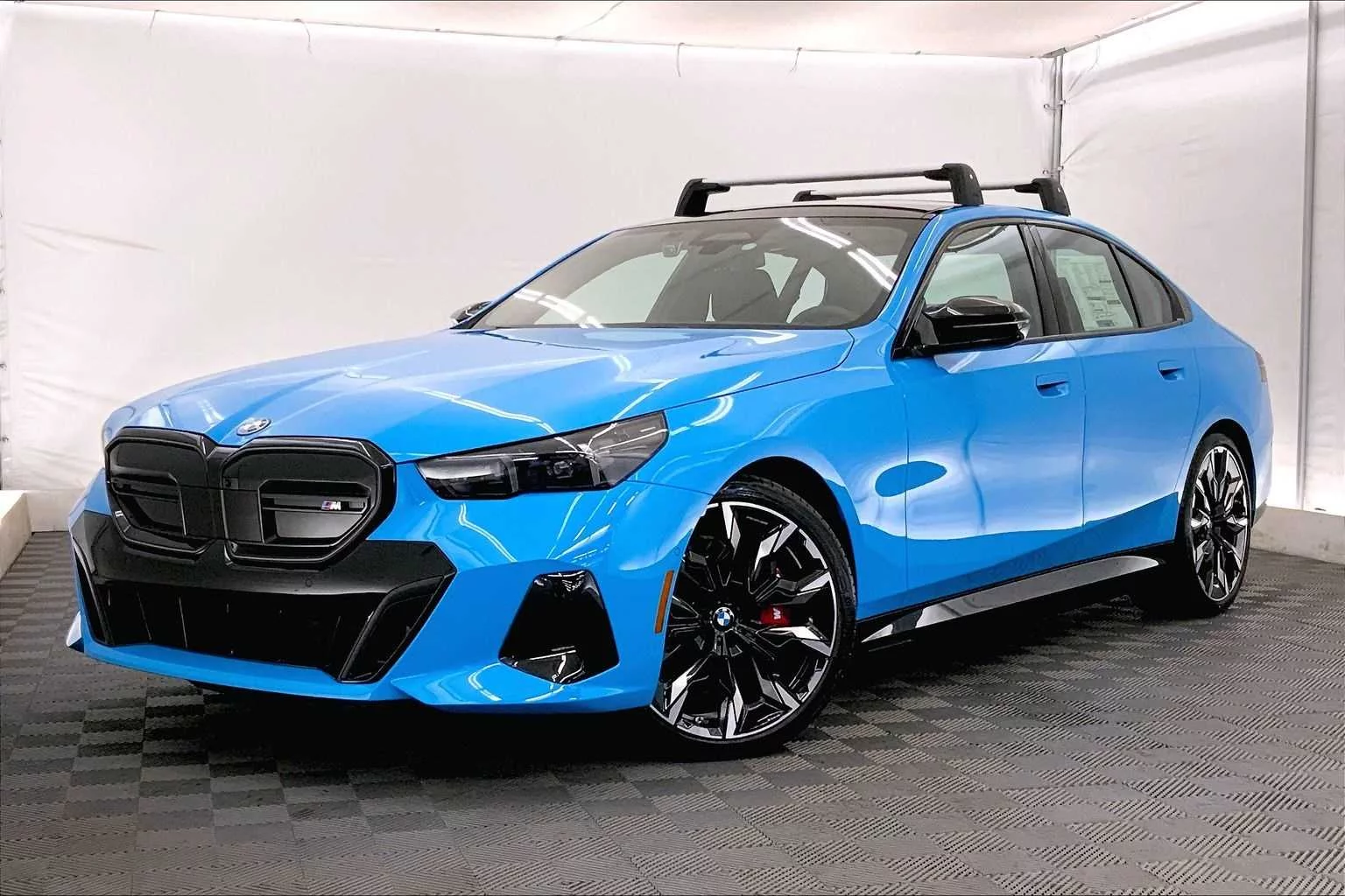 Riviera Blue BMW i5