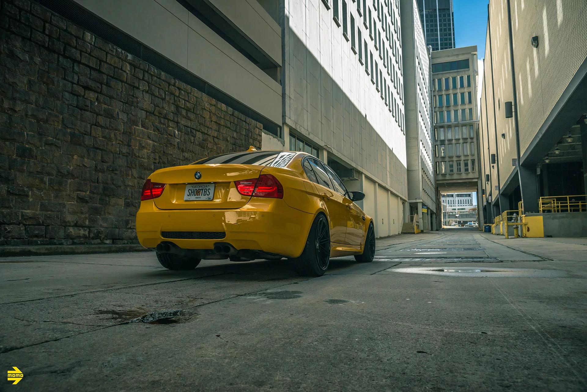 Atacama Yellow BMW M3