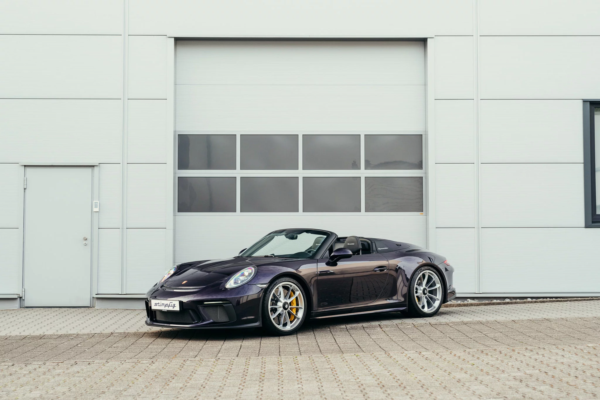 Viola Metallic Porsche 911 Speedster