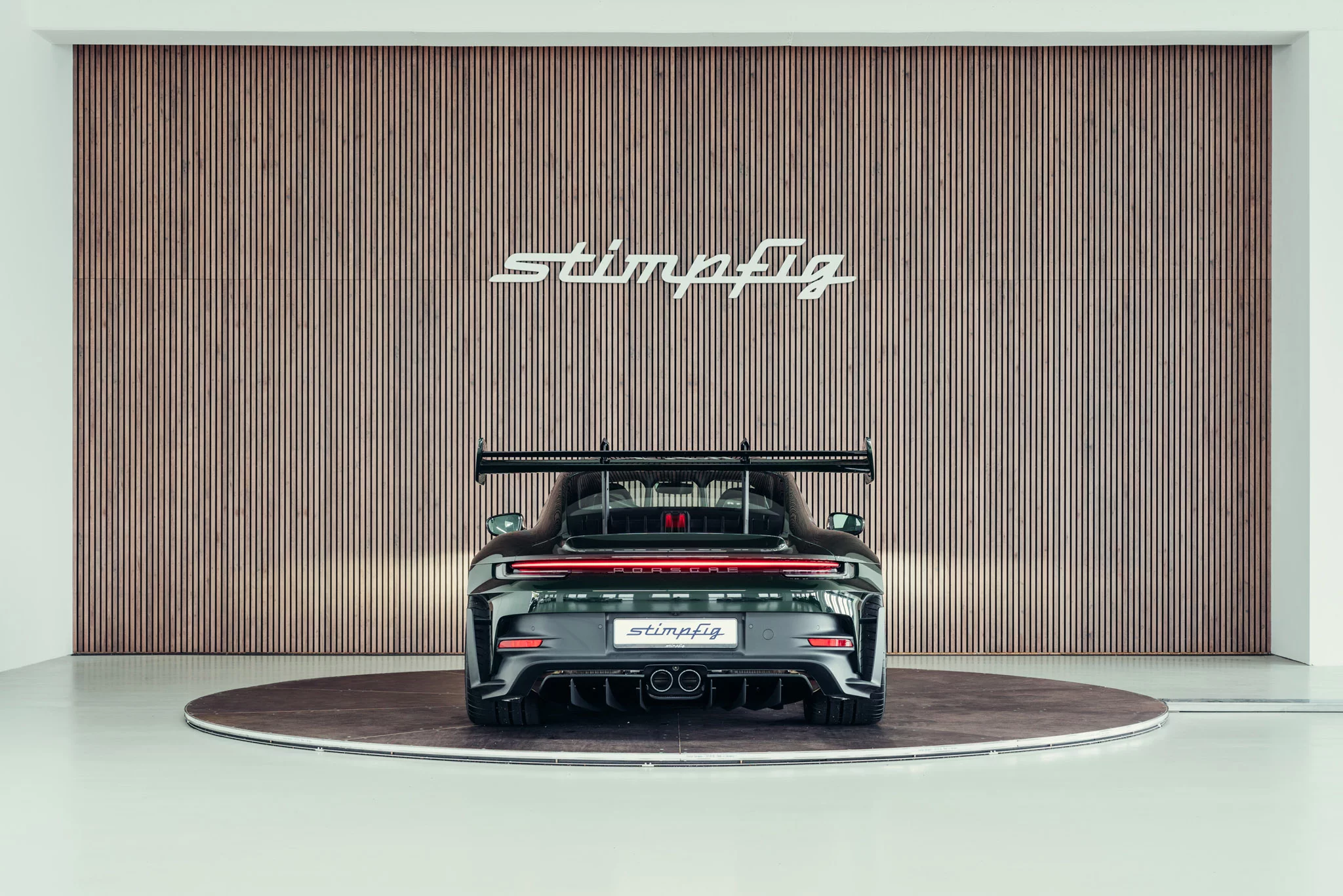 Brewster Green Porsche 911 GT3 RS