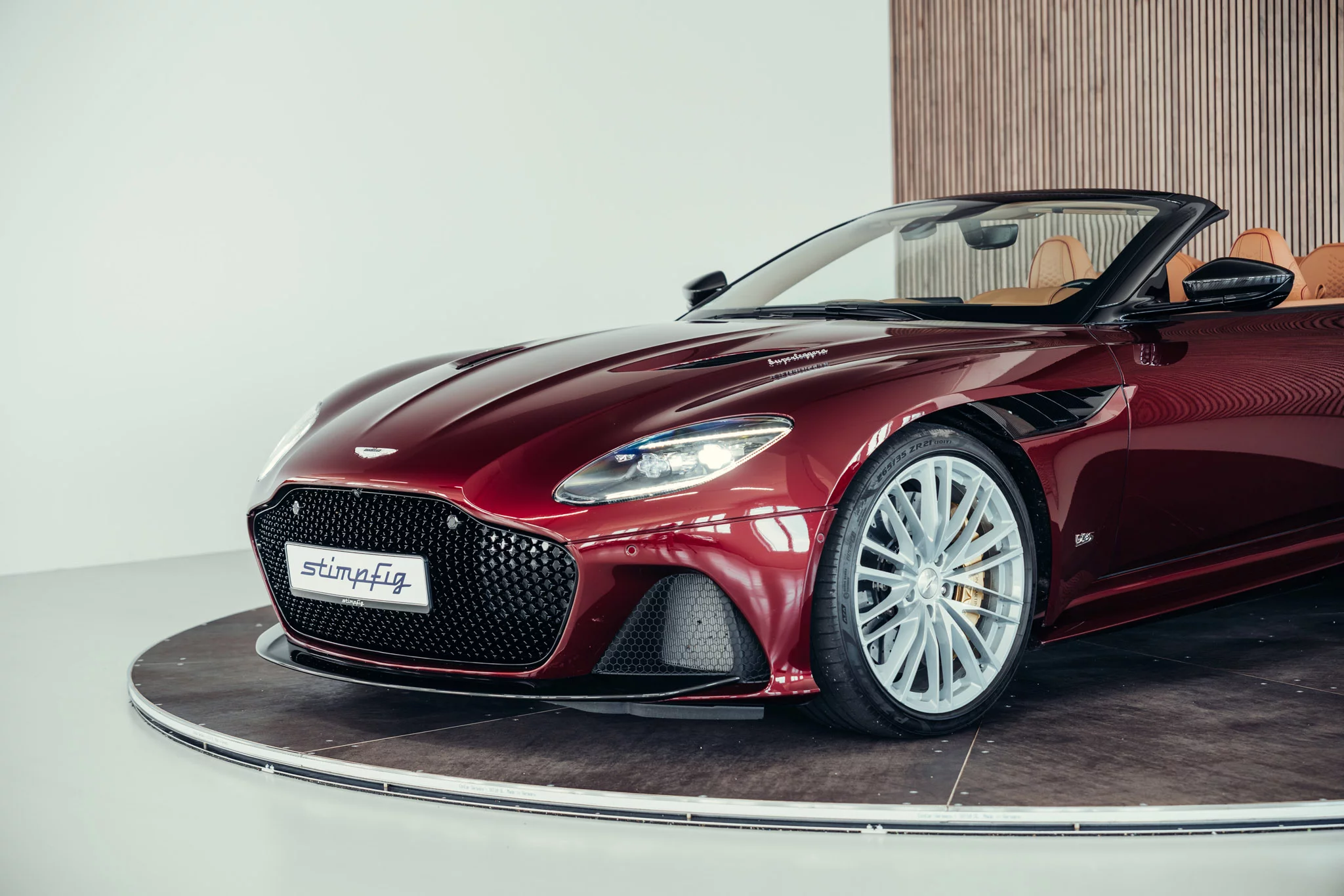 Liquid Crimson Aston Martin DBS