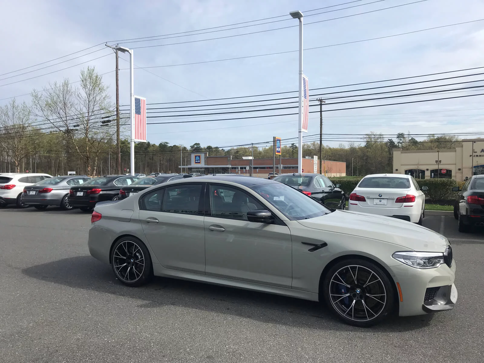 Fashion Grey BMW M5