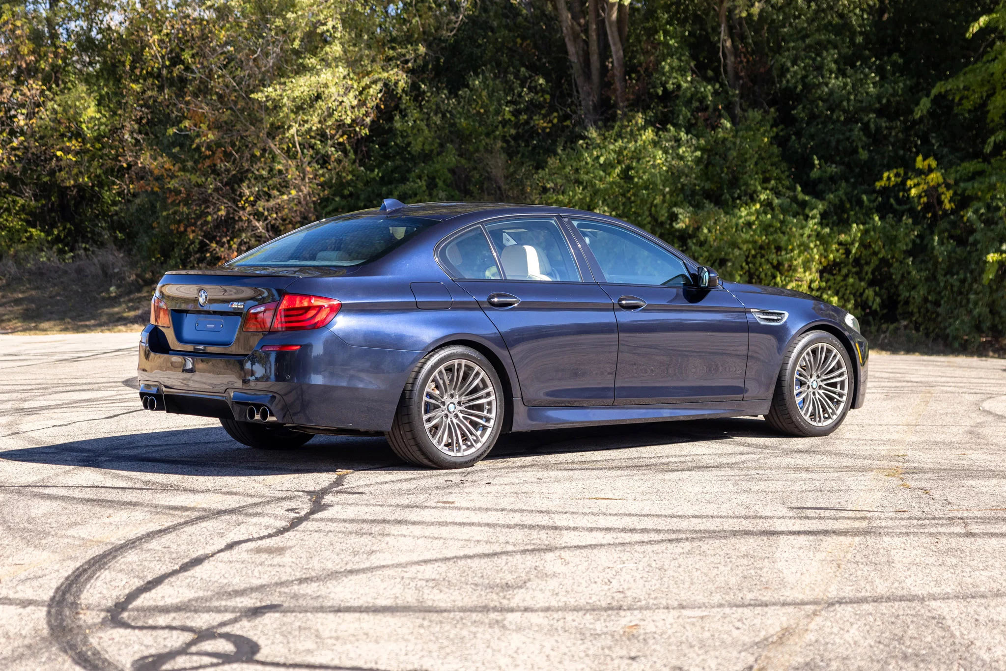 Imperial Blue BMW M5