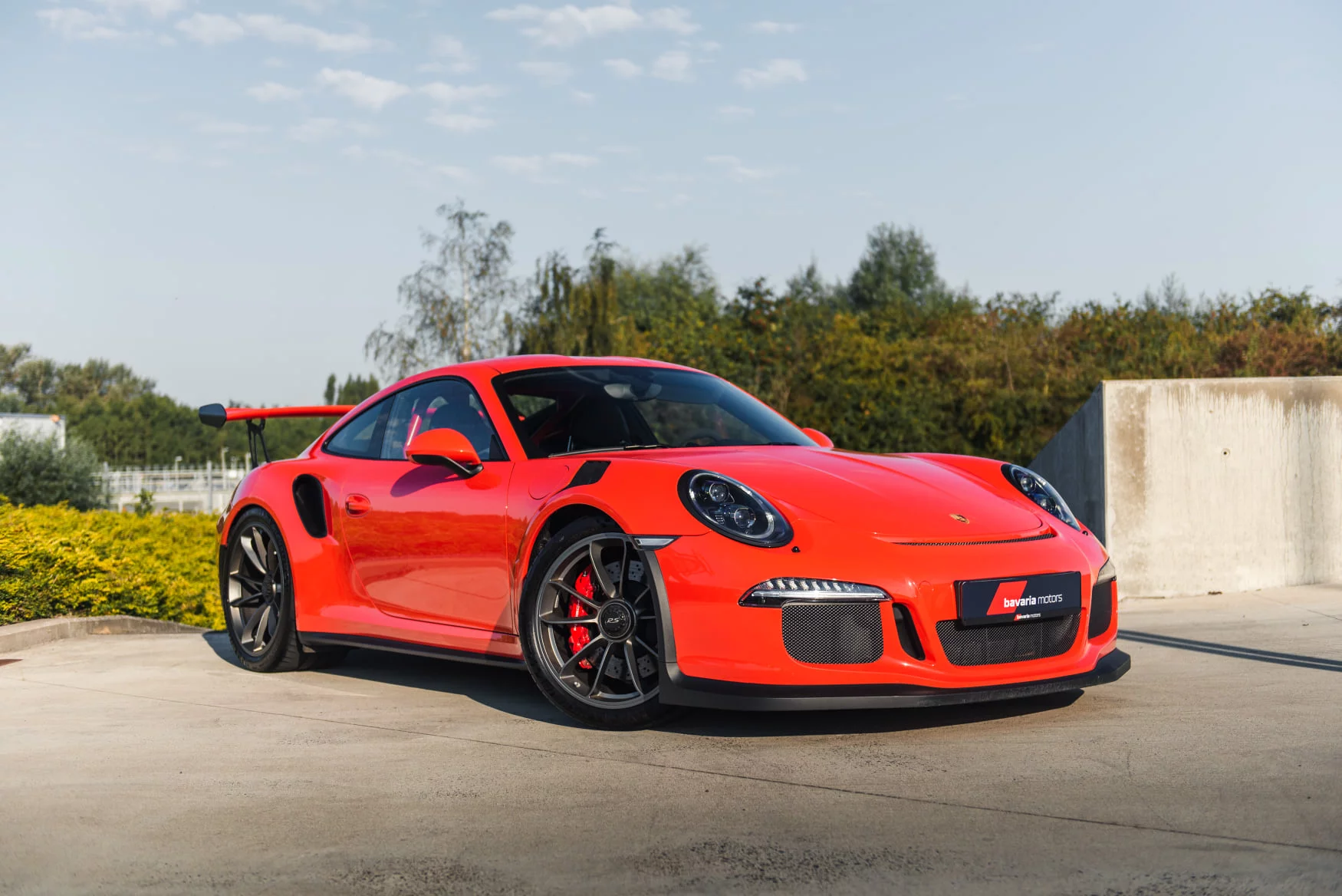 Lava Orange Porsche 911 GT3 RS