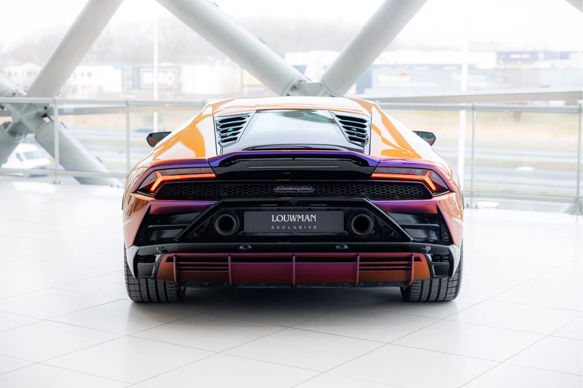 Blu Hal Lamborghini Huracán