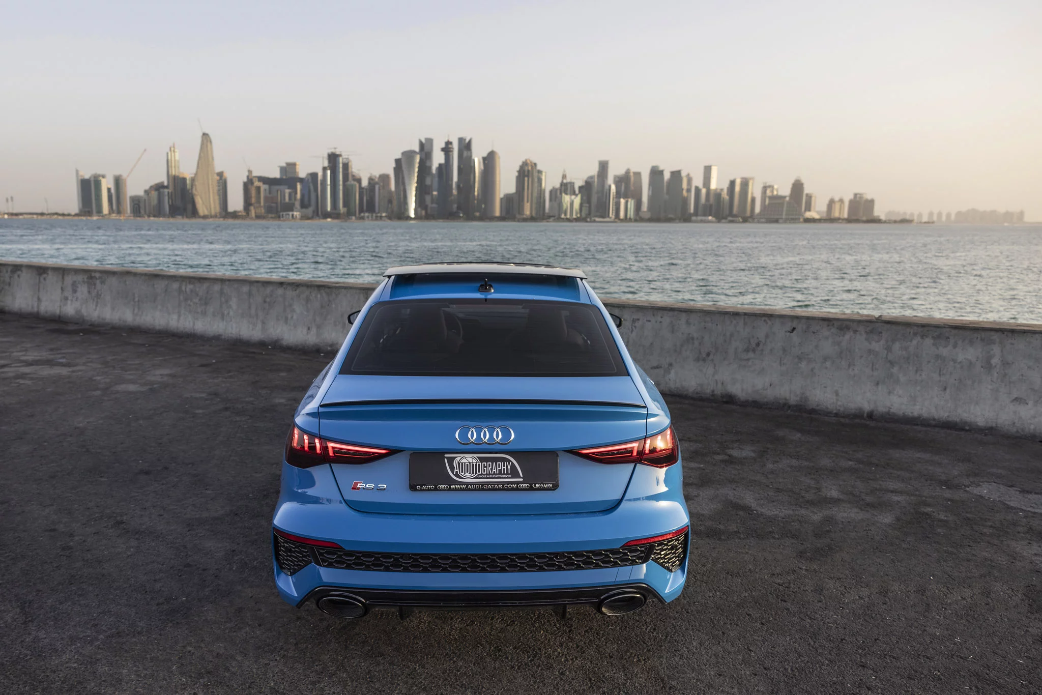 Turbo Blue Audi RS3
