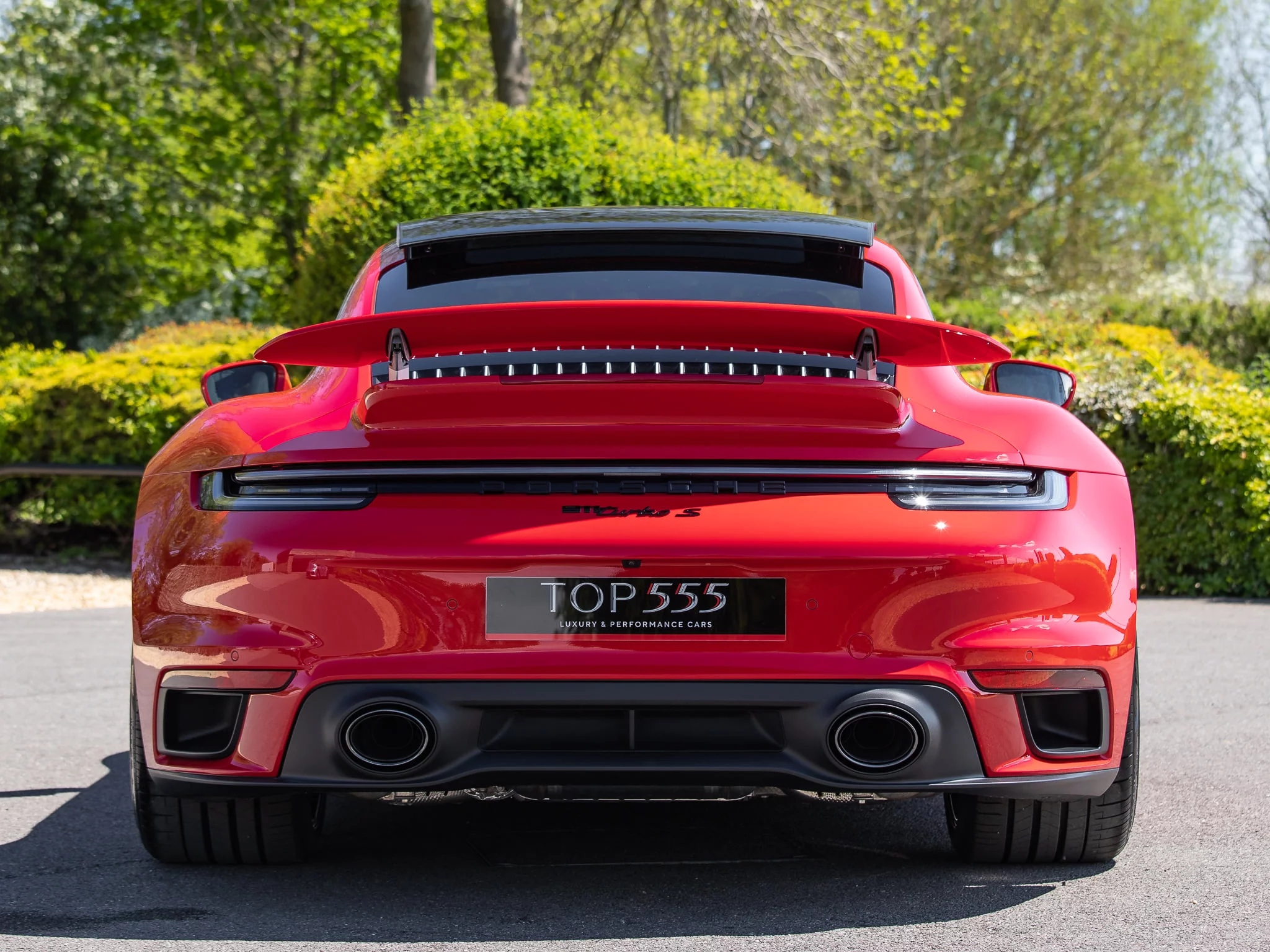Guards Red Porsche 911 Turbo