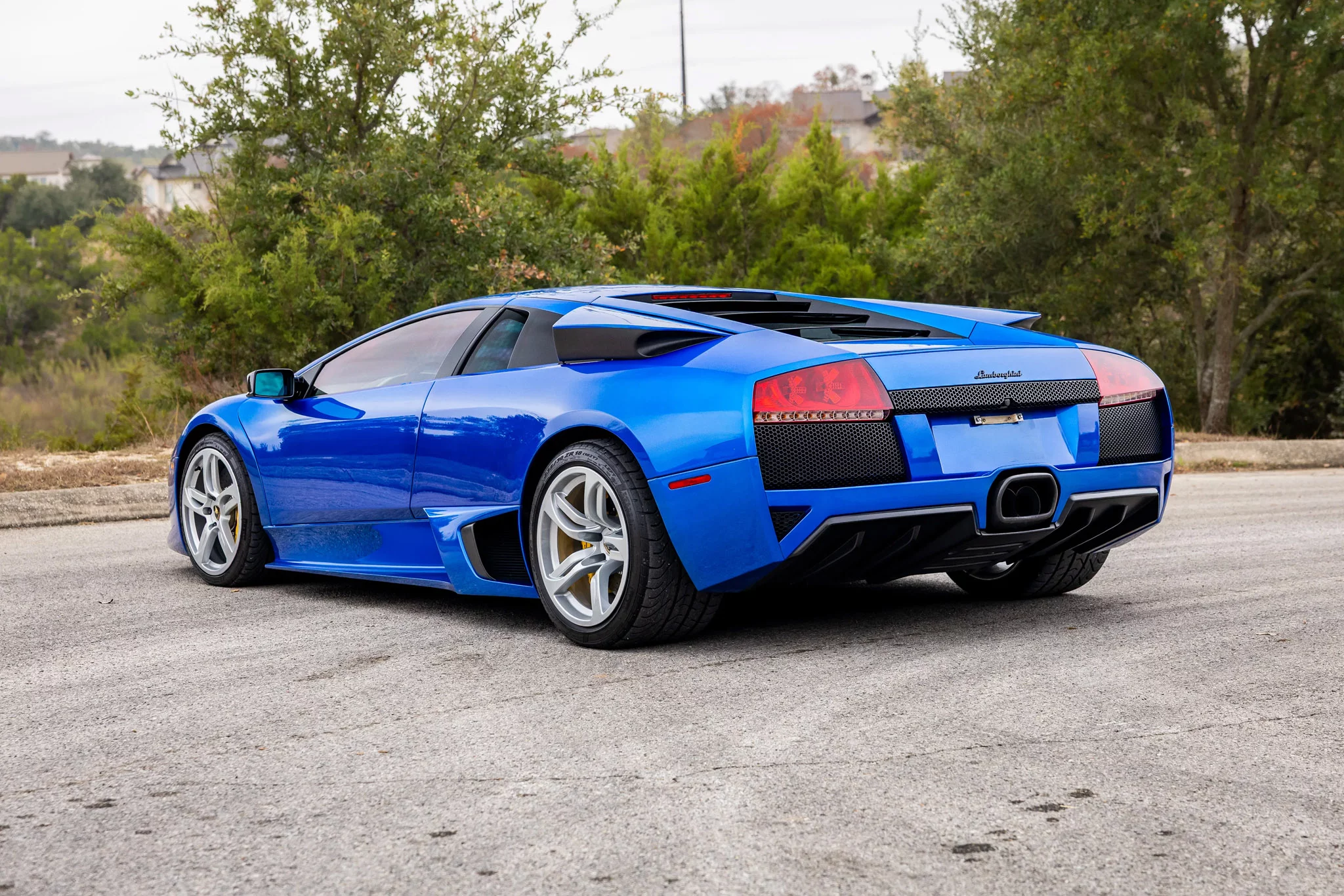 Monterey Blue Lamborghini Murciélago