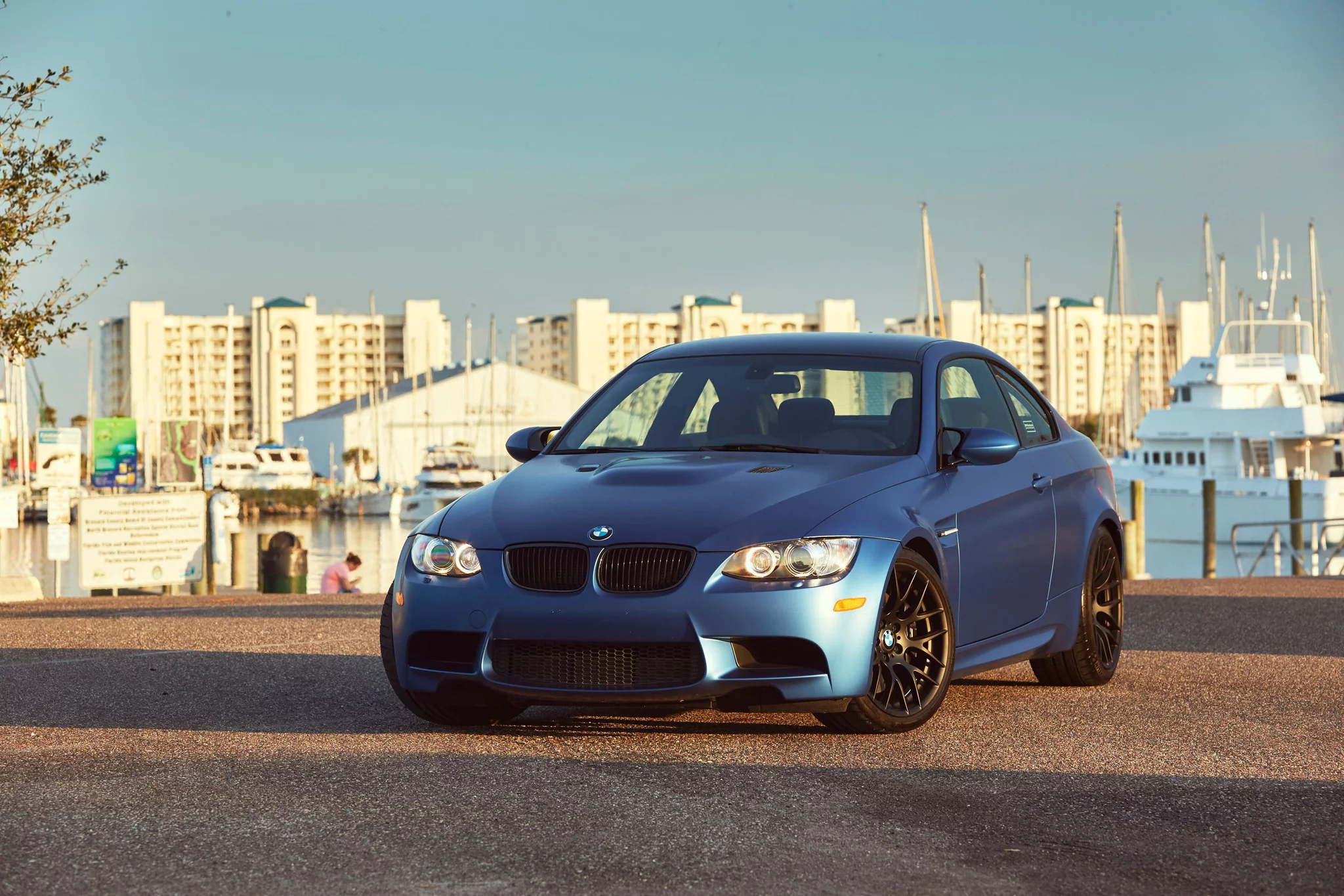 Frozen Blue BMW M3