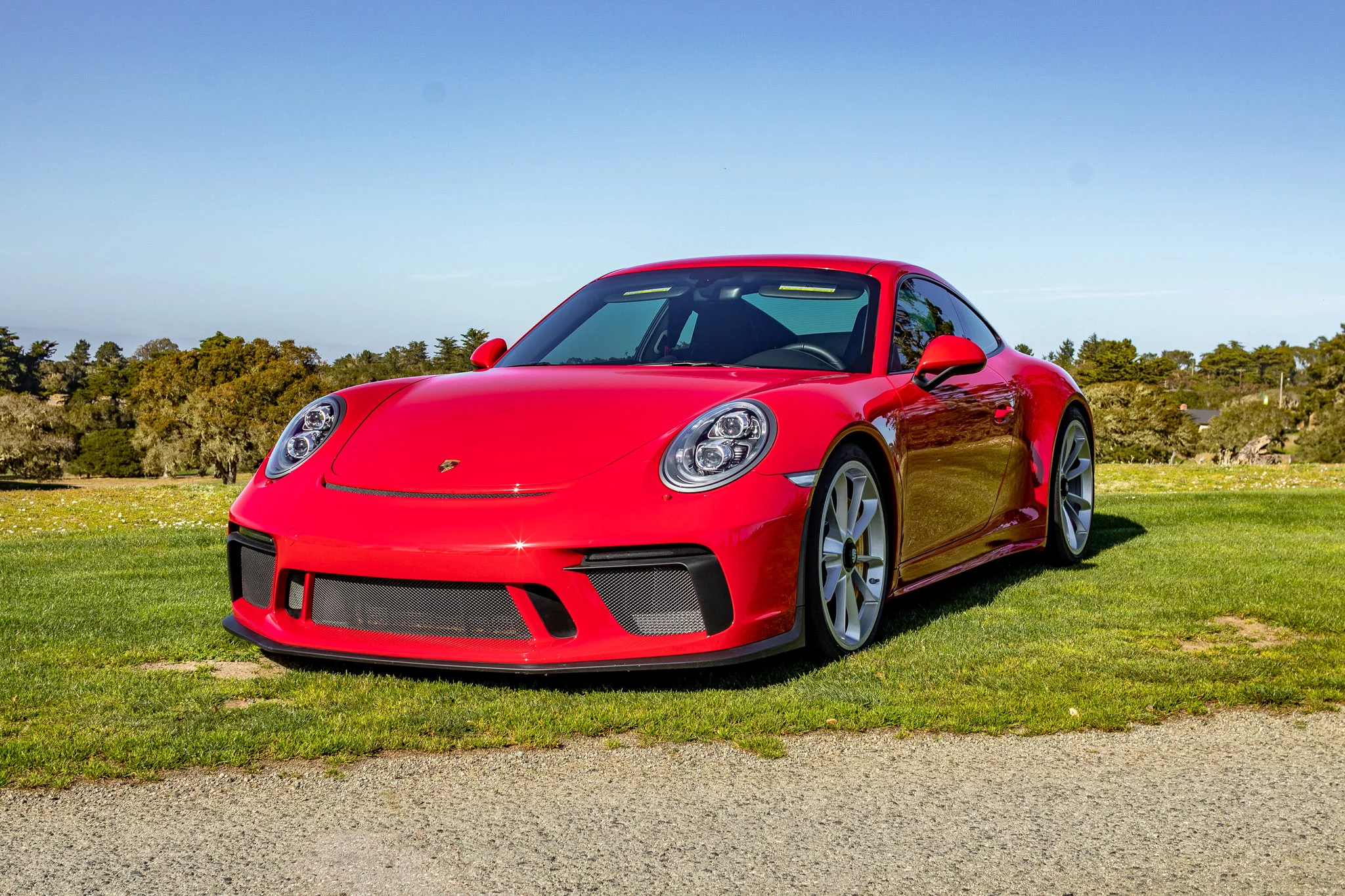 Carmine Red Porsche 911 GT3
