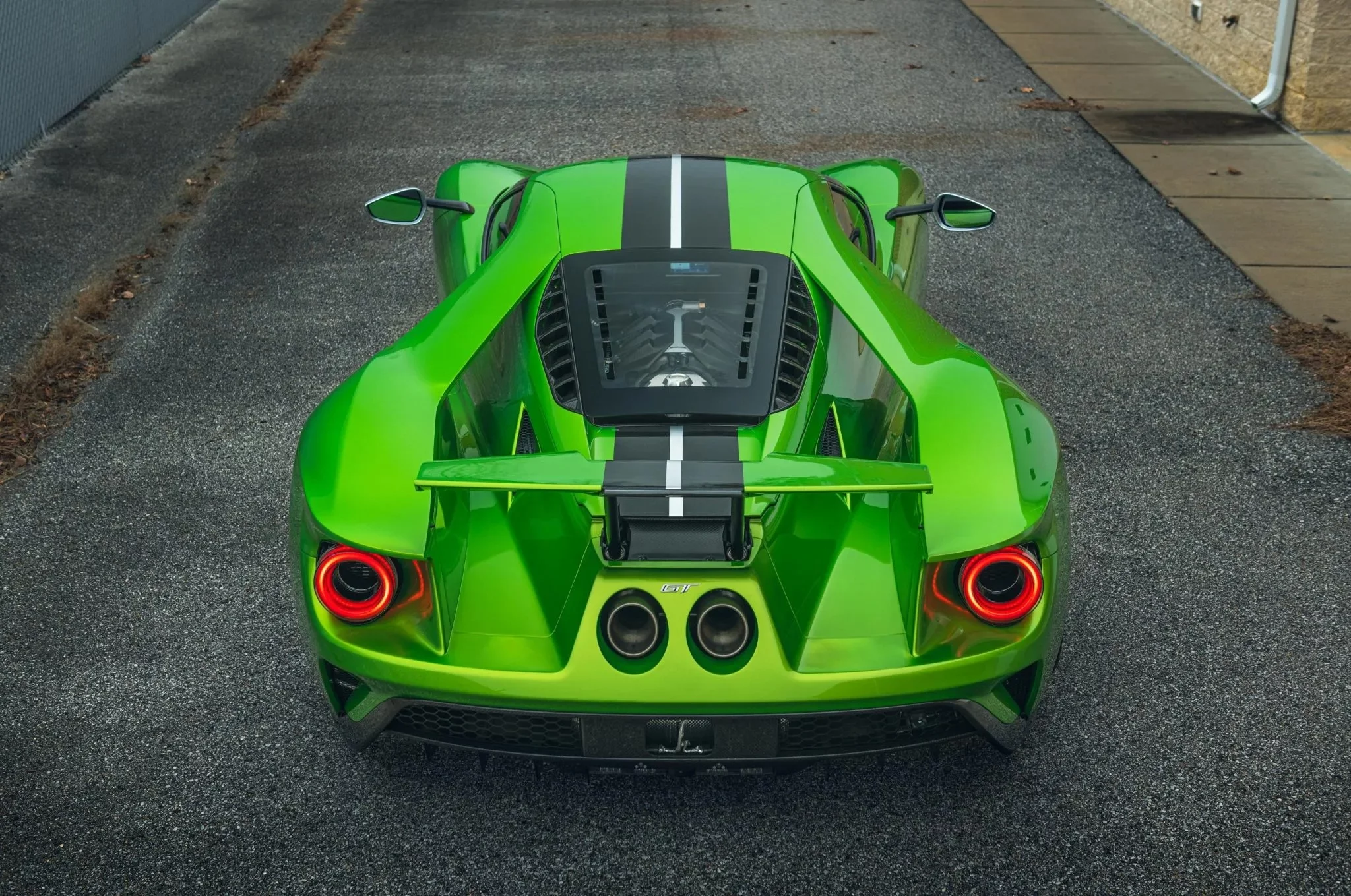 Snakeskin Green Ford GT