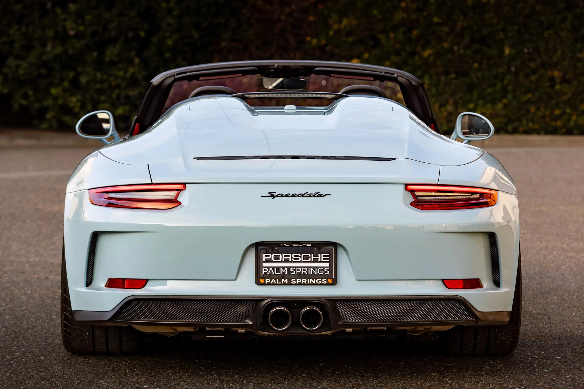 Meissen Blue Porsche 911 Speedster