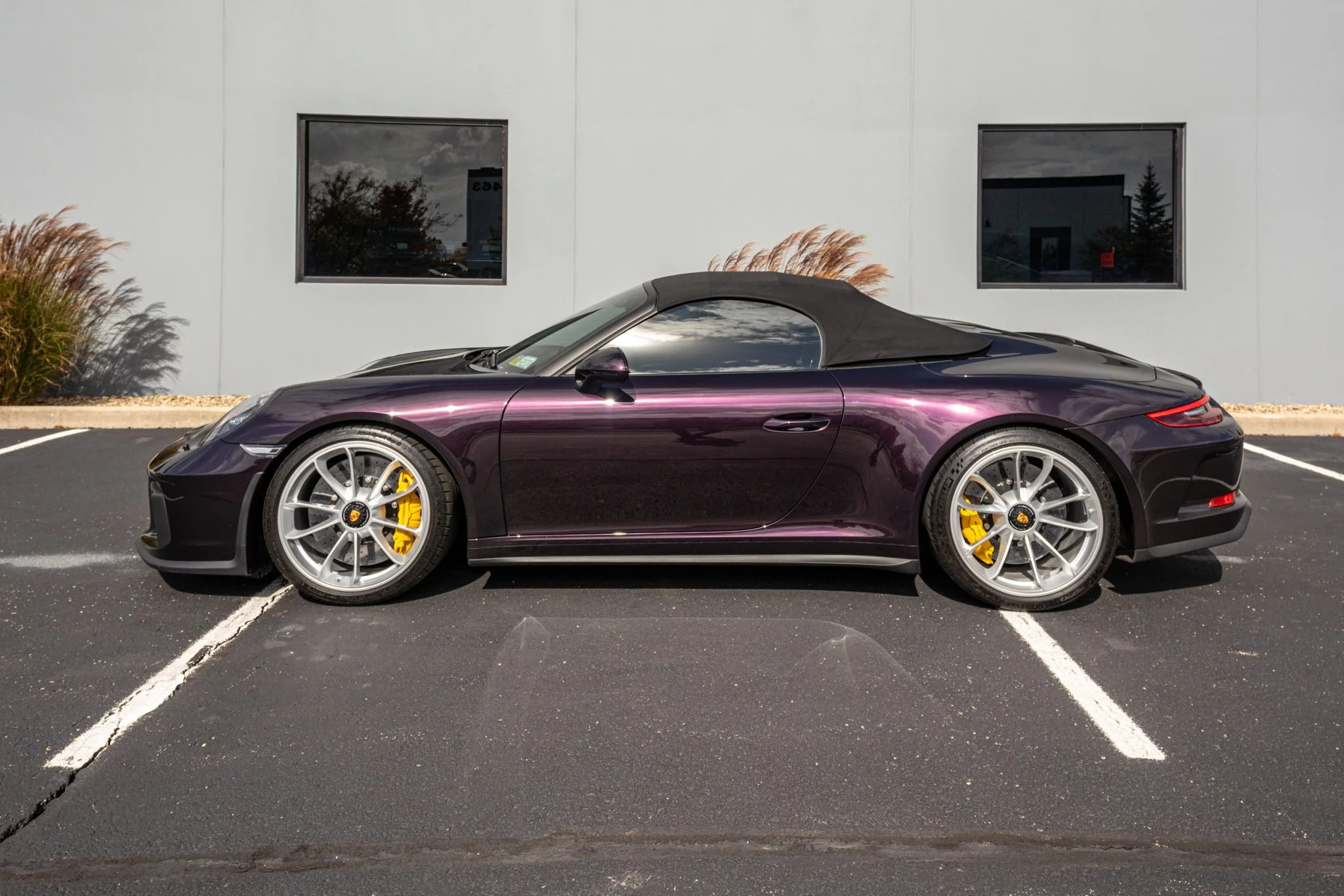 Amethyst Metallic Porsche 911 Speedster
