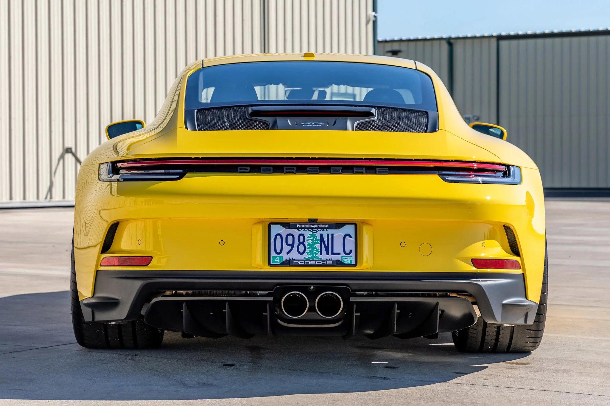 Racing Yellow Porsche 911 GT3