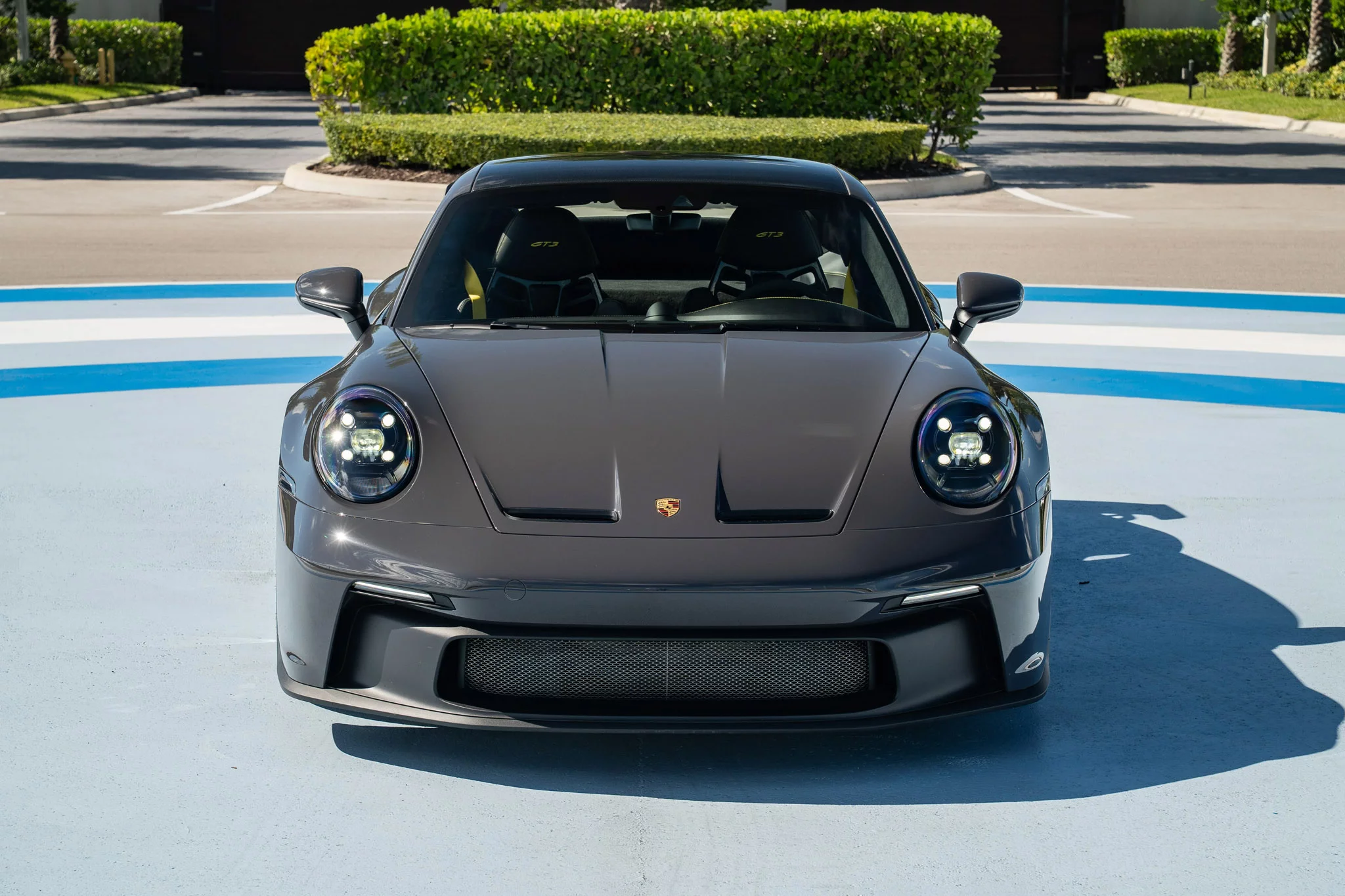 Grey Black Porsche 911 GT3