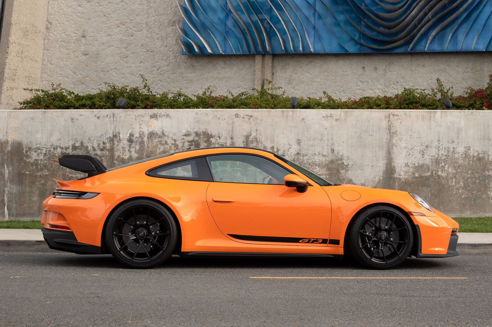 Pastel Orange Porsche 911 GT3
