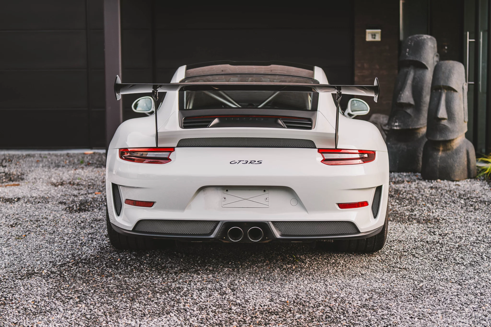 Pure White Porsche 911 GT3 RS