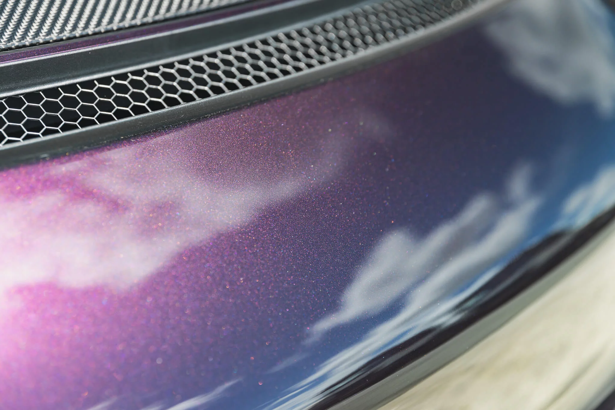Amethyst Metallic Porsche 718 Spyder RS