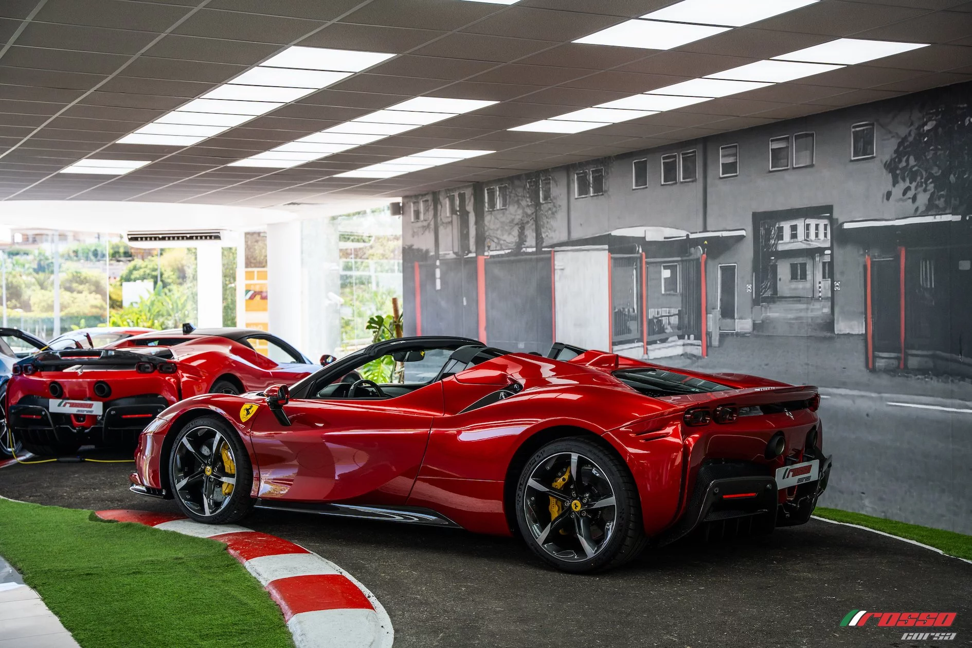 Rosso Magma Ferrari SF90
