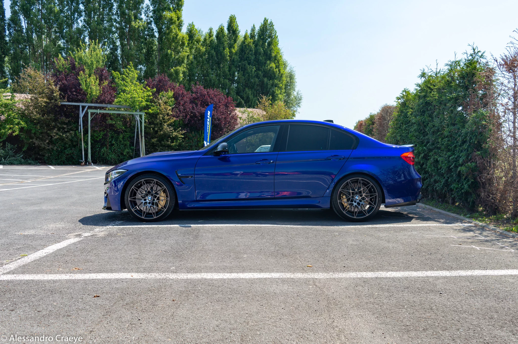 San Marino Blue BMW M3