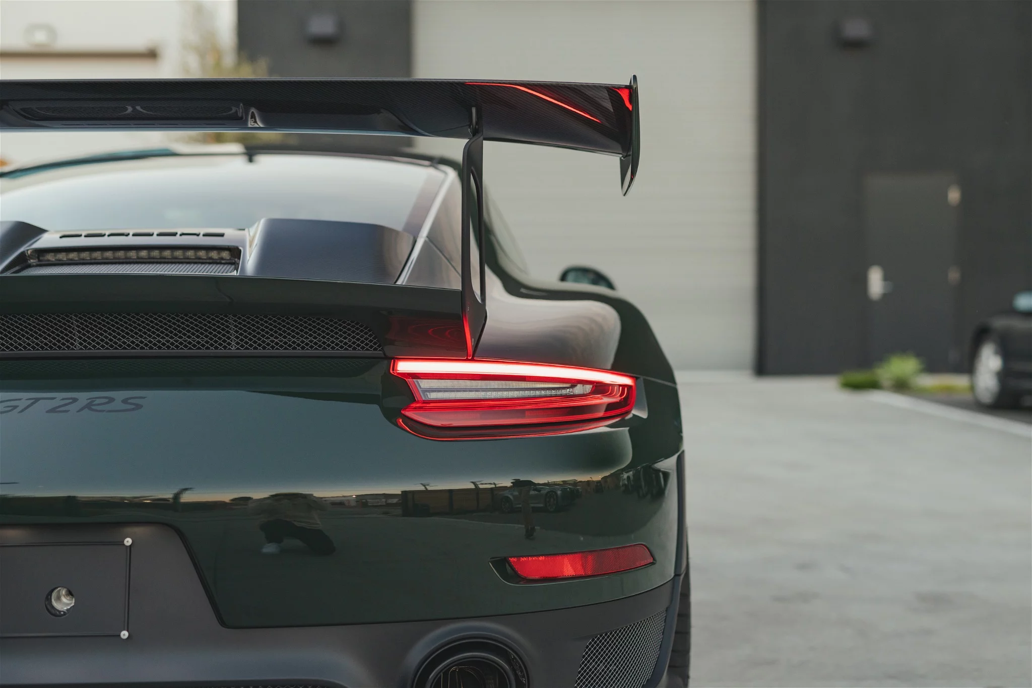 Brewster Green Porsche 911 GT2 RS