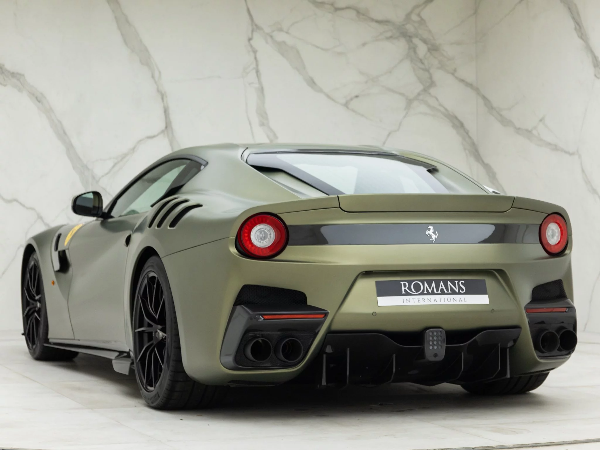 Verde Masoni Opaco Ferrari F12