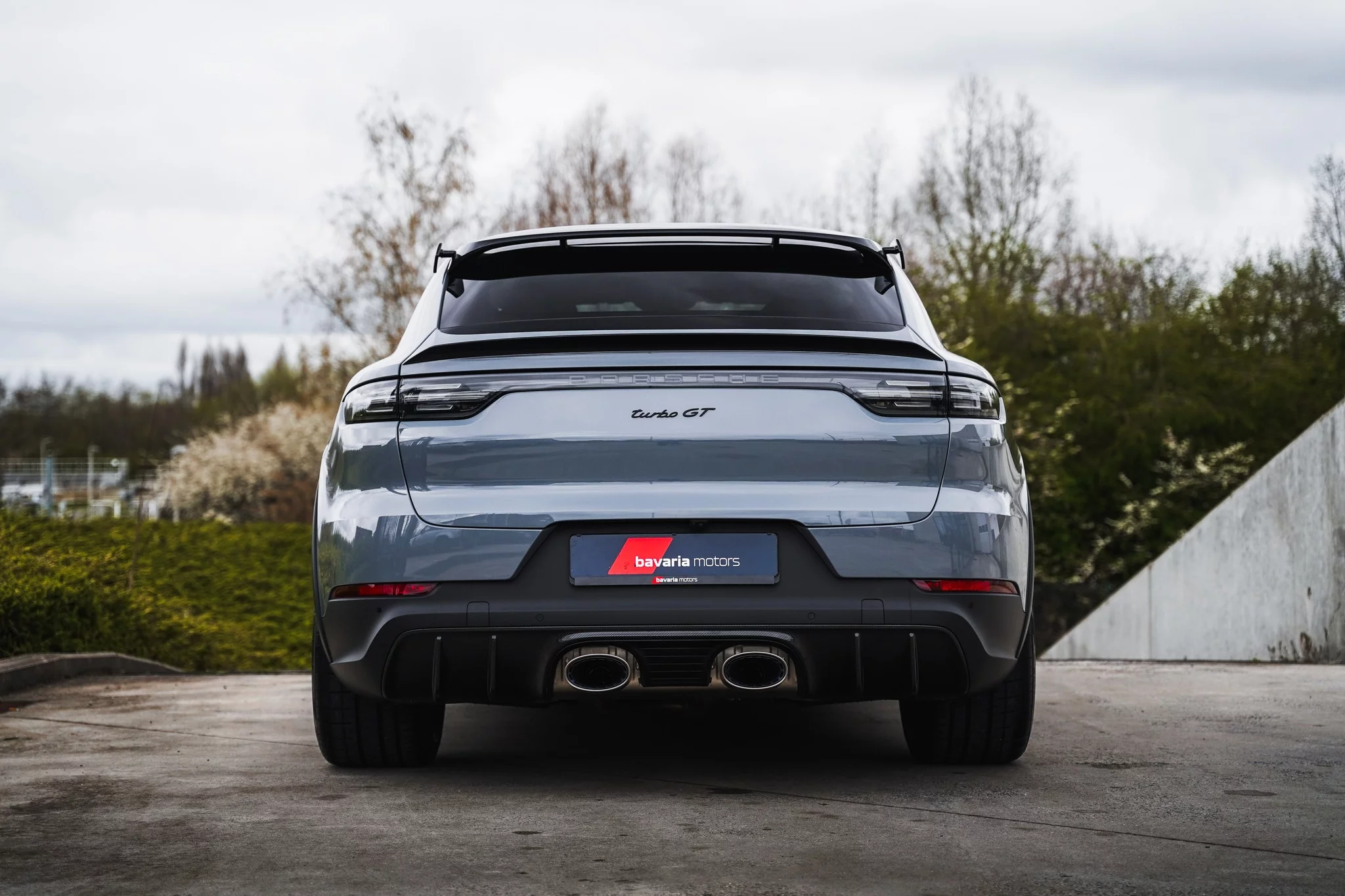 Arctic Grey Porsche Cayenne