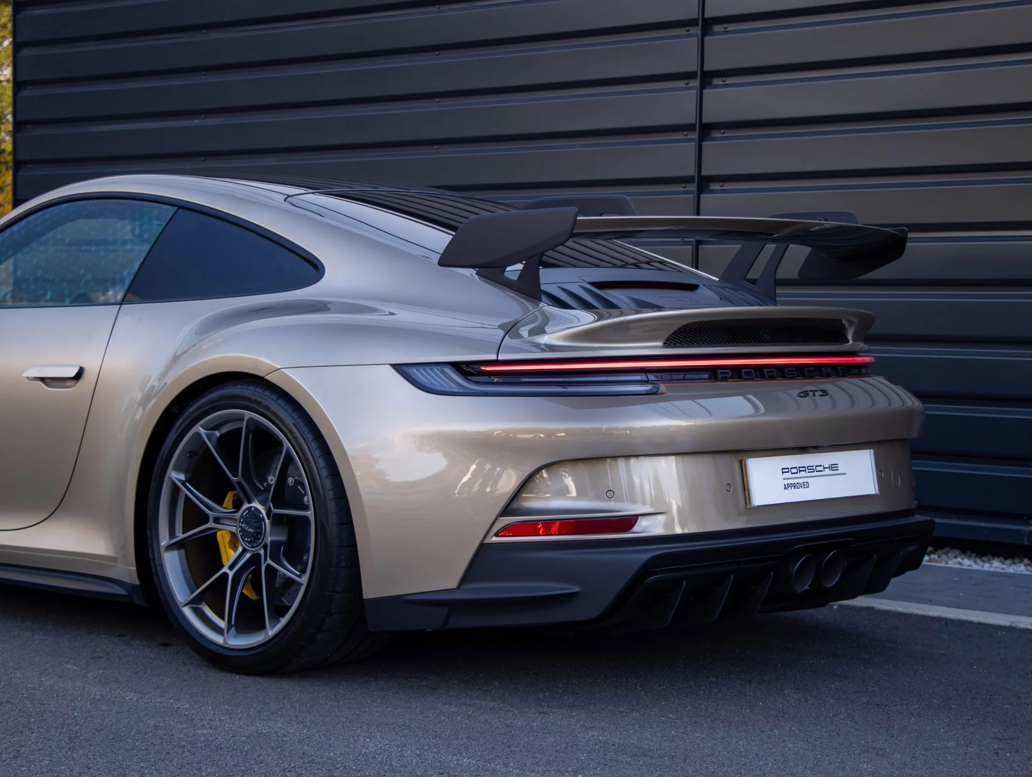 Gold Bronze Metallic Porsche 911 GT3