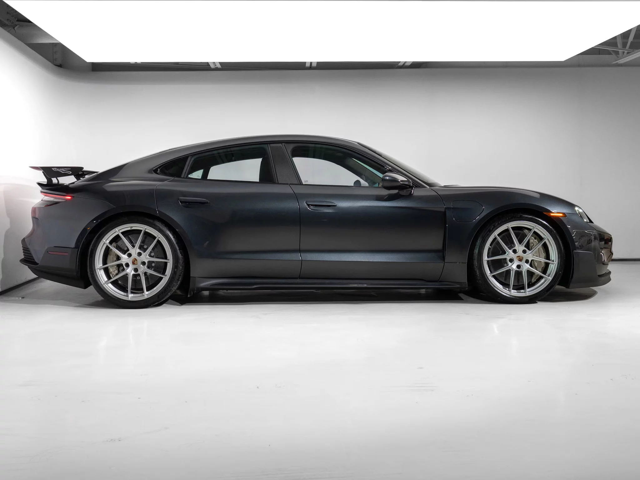 Volcano Grey Metallic Porsche Taycan