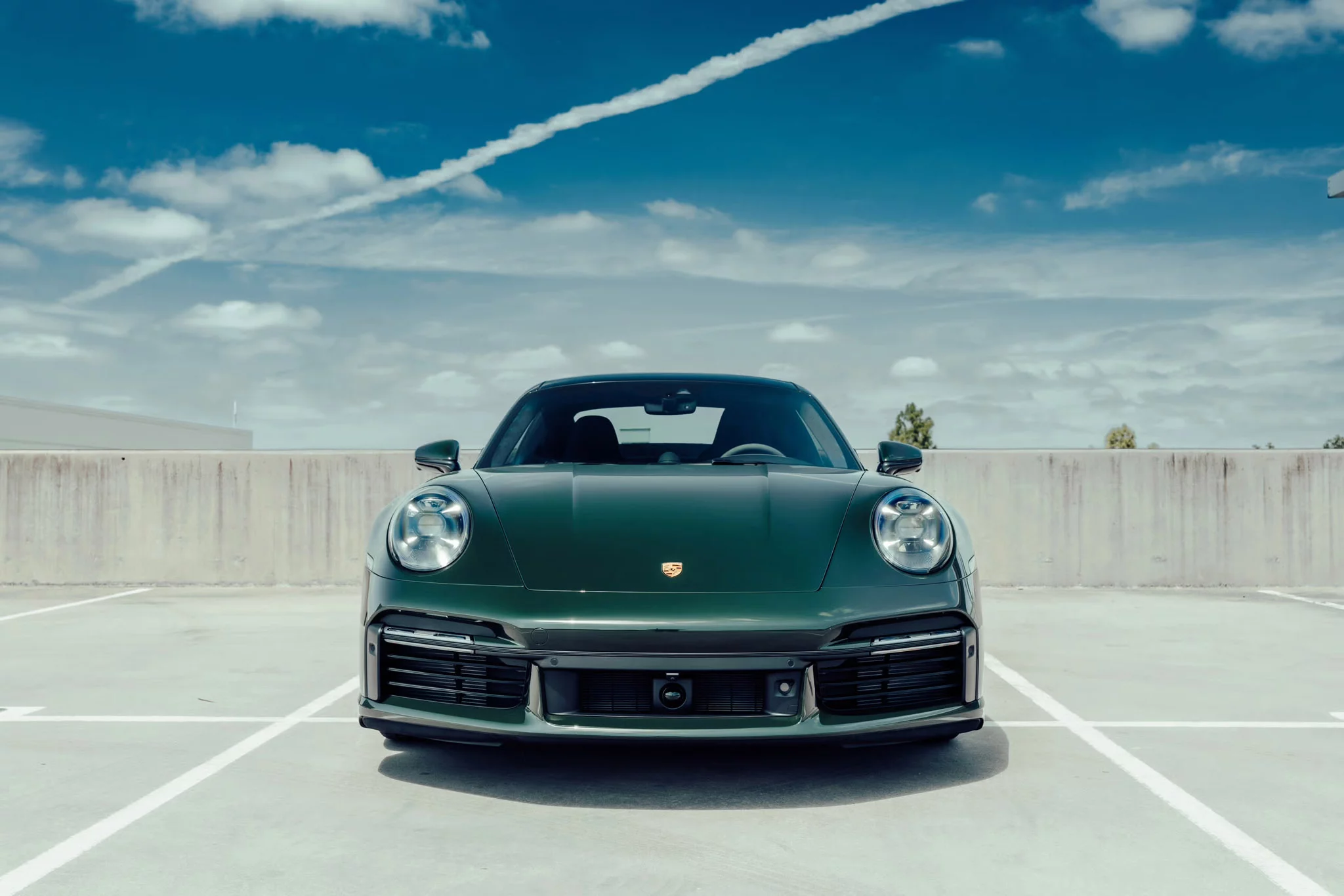 Brewster Green Porsche 911 Turbo