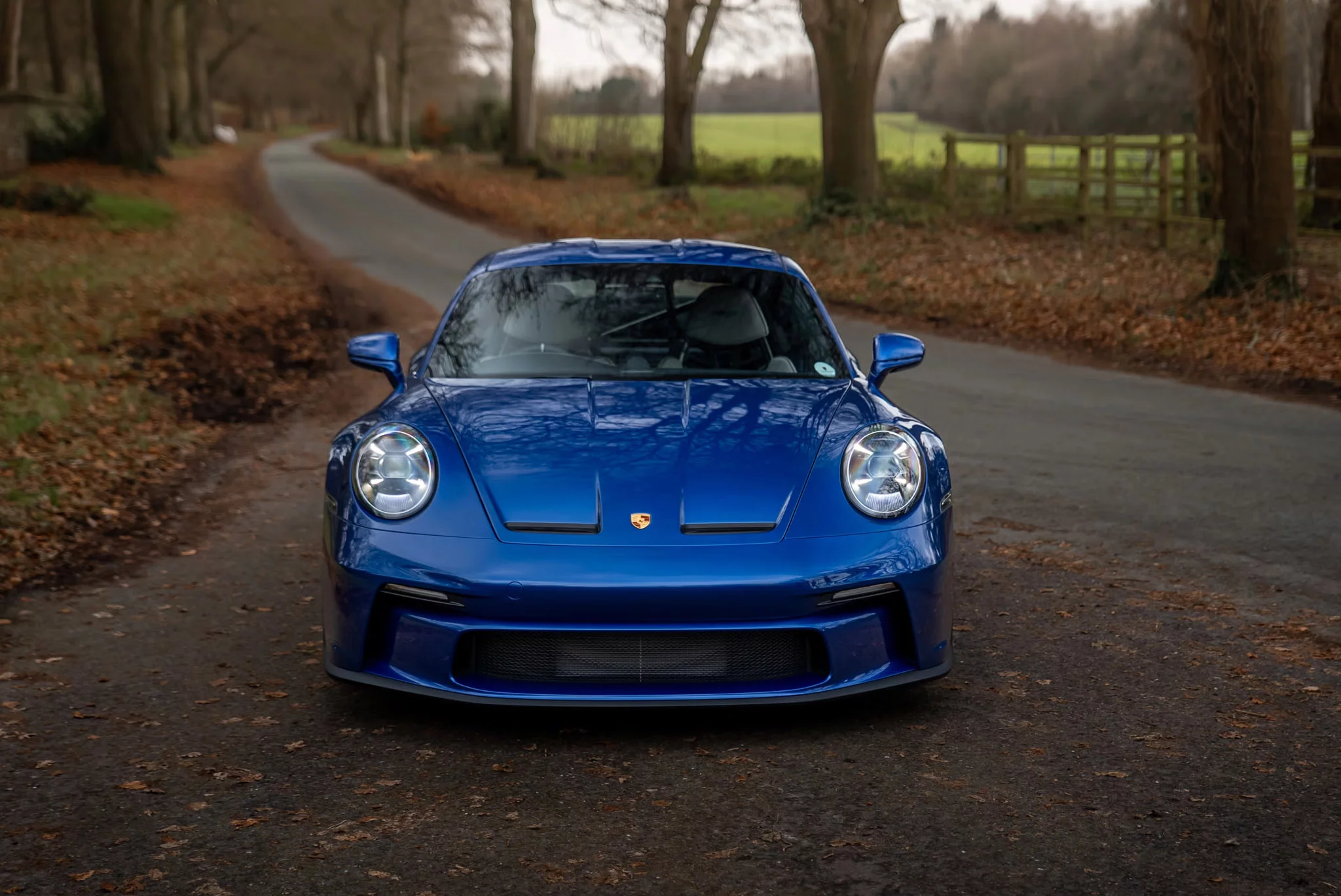 Cobalt Blue Metallic Porsche 911 S/T