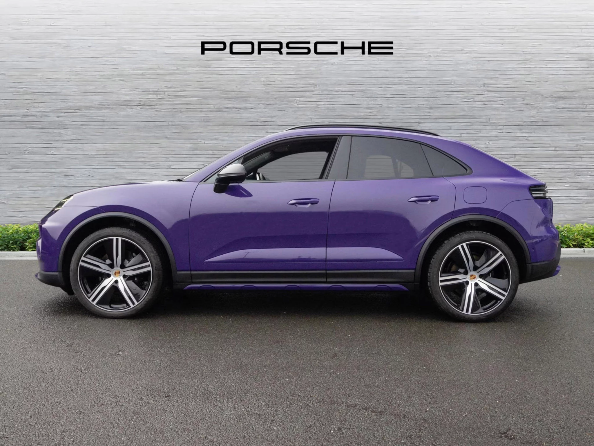 Ultraviolet Porsche Macan Electric