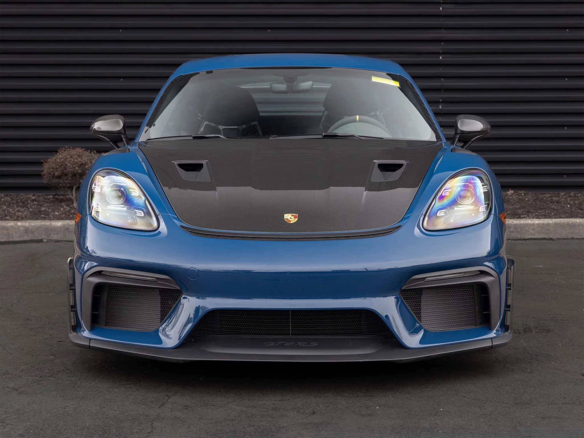 Azure Blue 356 Porsche 718 Cayman GT4 RS