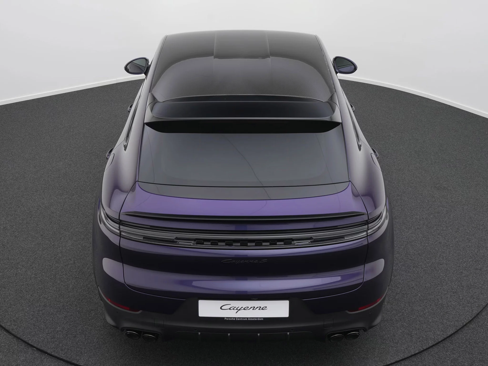 Velvet Purple Porsche Cayenne