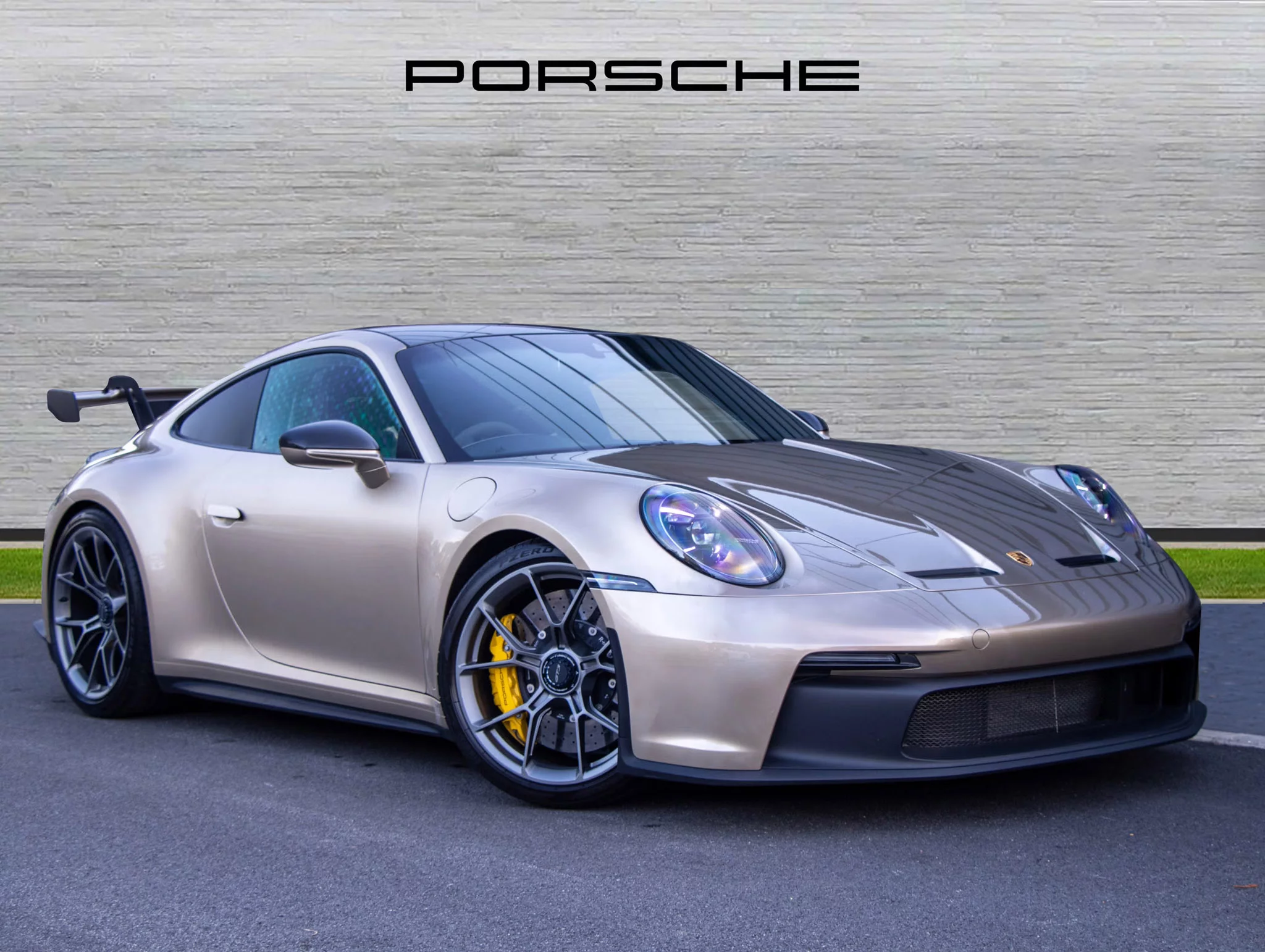Gold Bronze Metallic Porsche 911 GT3